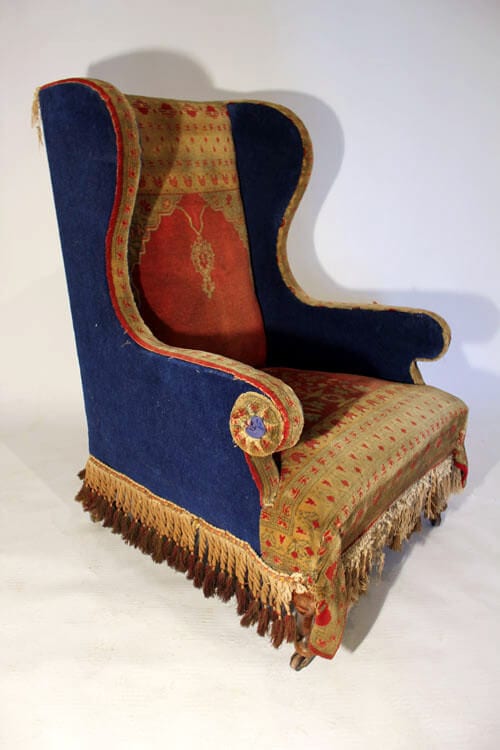 19Th Century Carpet Chair By Shoolbred Of London