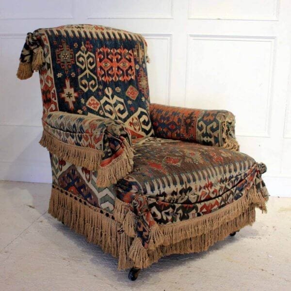 19Th Century Carpet Chair