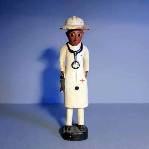 1930s African Carved Figure Of The Doc !