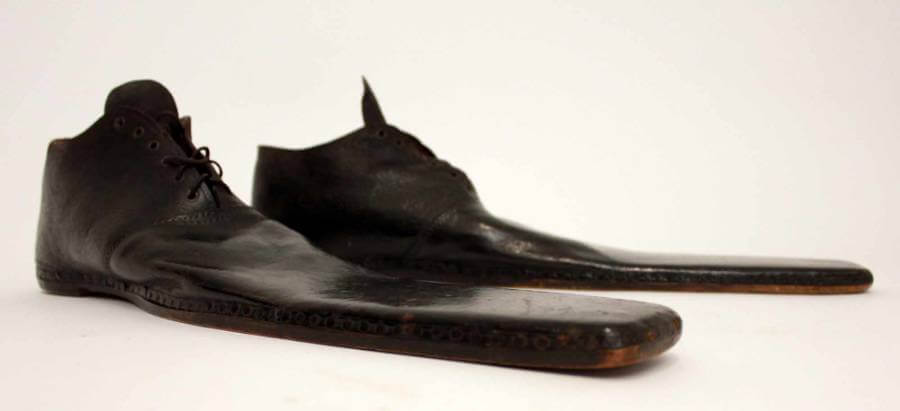 A Rare Pair of Victorian Clown Shoes