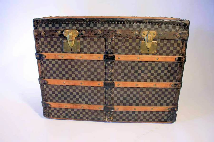 A Rare 19Th Century Louis Vuitton Trunk – Blighty Antiques