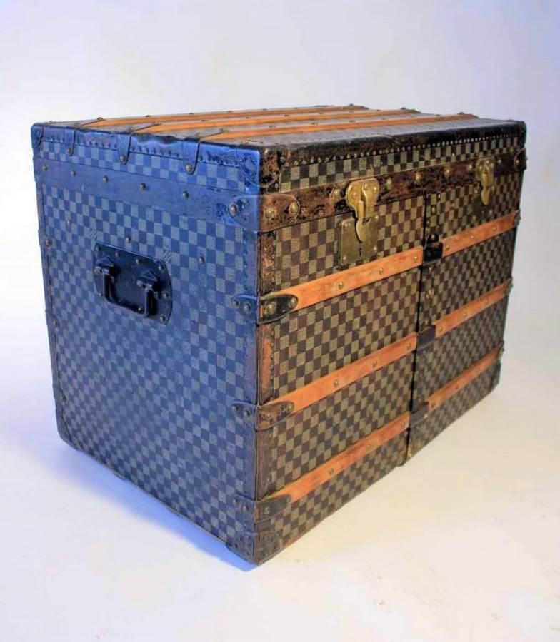 A Rare 19Th Century Louis Vuitton Trunk – Blighty Antiques