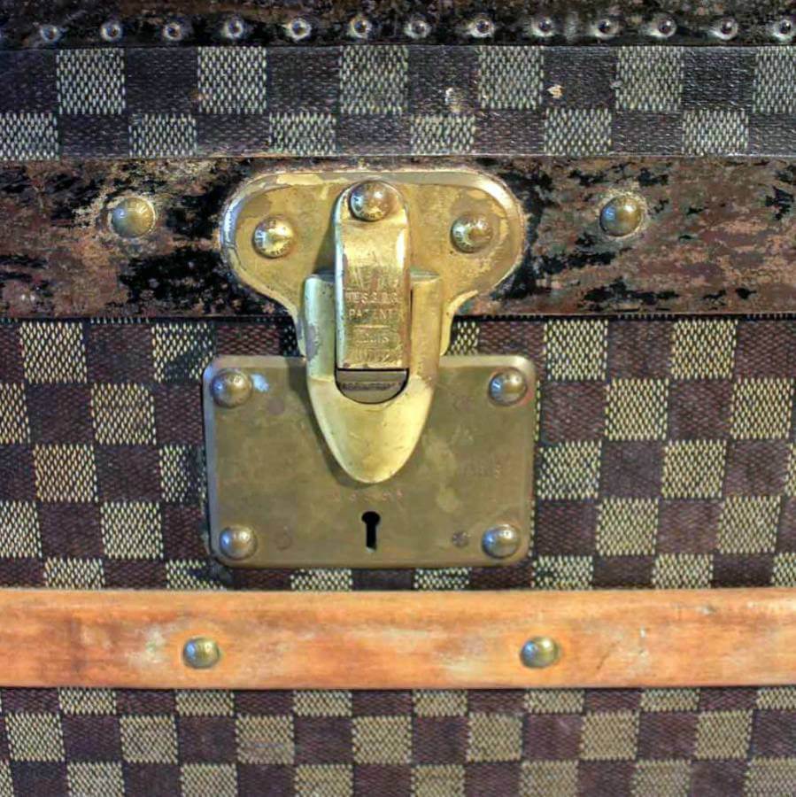 A Rare 19Th Century Louis Vuitton Trunk – Blighty Antiques