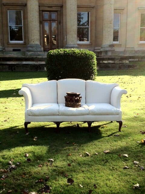 Mid 19th Century Camelback Sofa