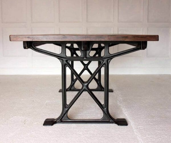 A Large 19th Century Industrial Work Table