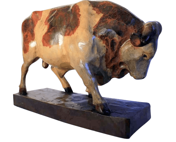 a Large 19th Century Butchers Bull