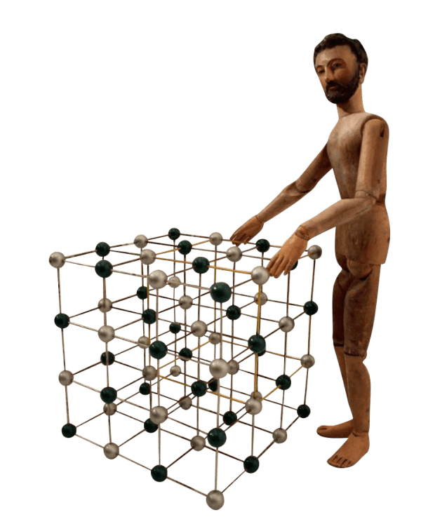 Collection Of Four 20Th Century Molecules Models