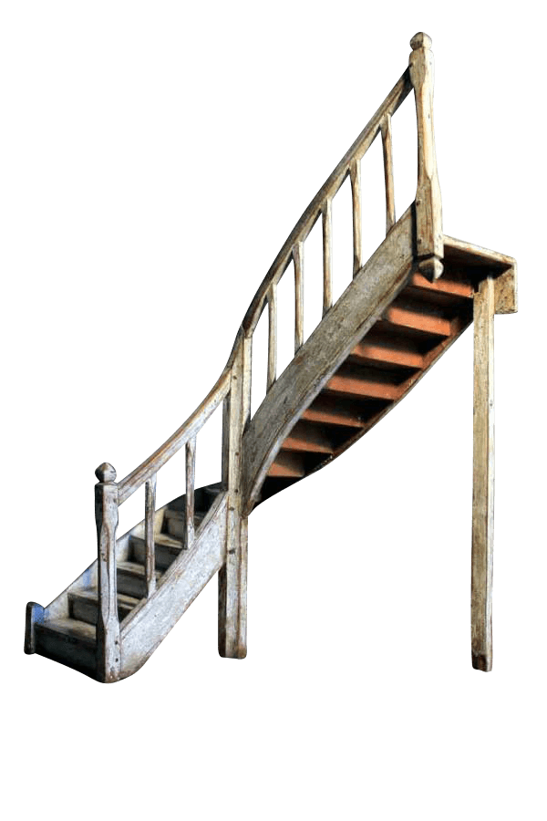 19Th Century Model Staircase