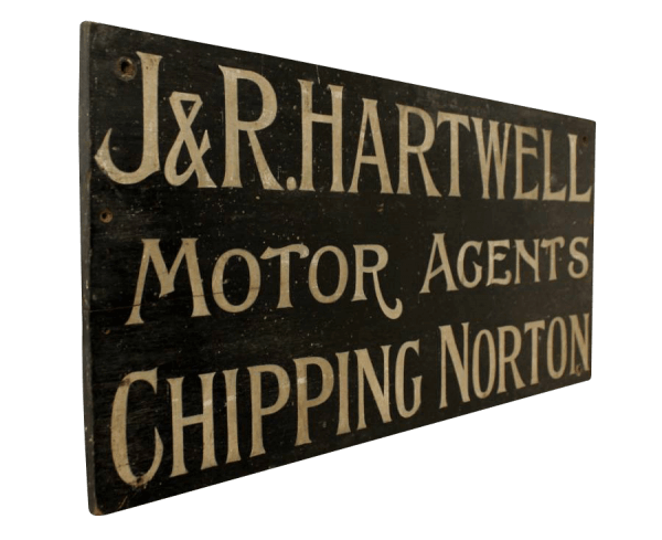 19Th Century Painted Sign