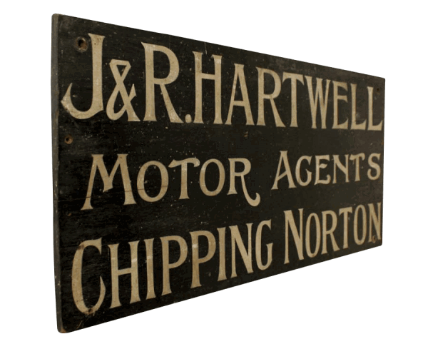 19Th Century Painted Sign