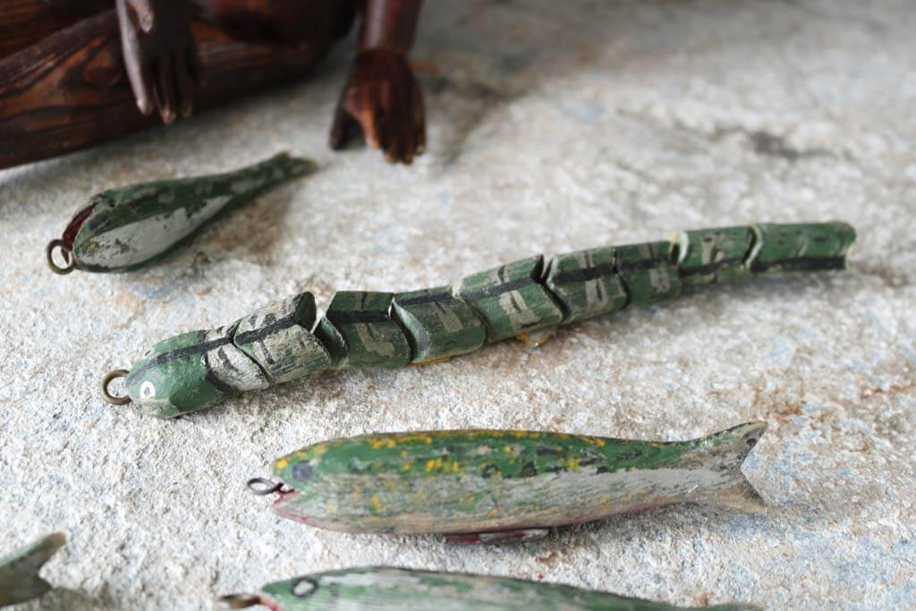 Folk Art Fishing Lures. – Blighty Antiques