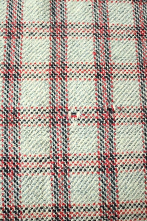 19Th Century Welsh Narrow Loom Blanket. Blighty Antiques