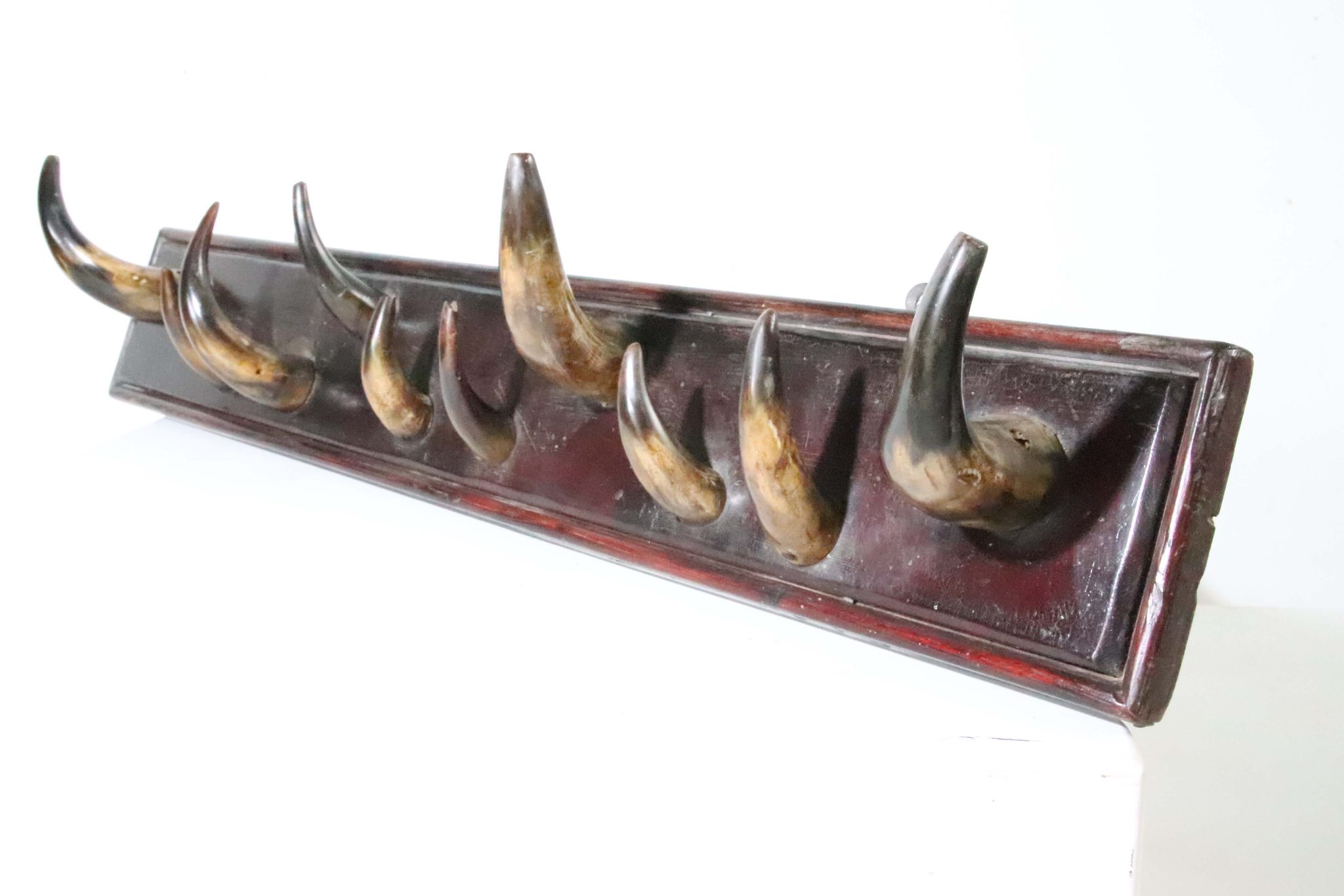 19Th Century Welsh Folk Art Coat hooks. - Image 3
