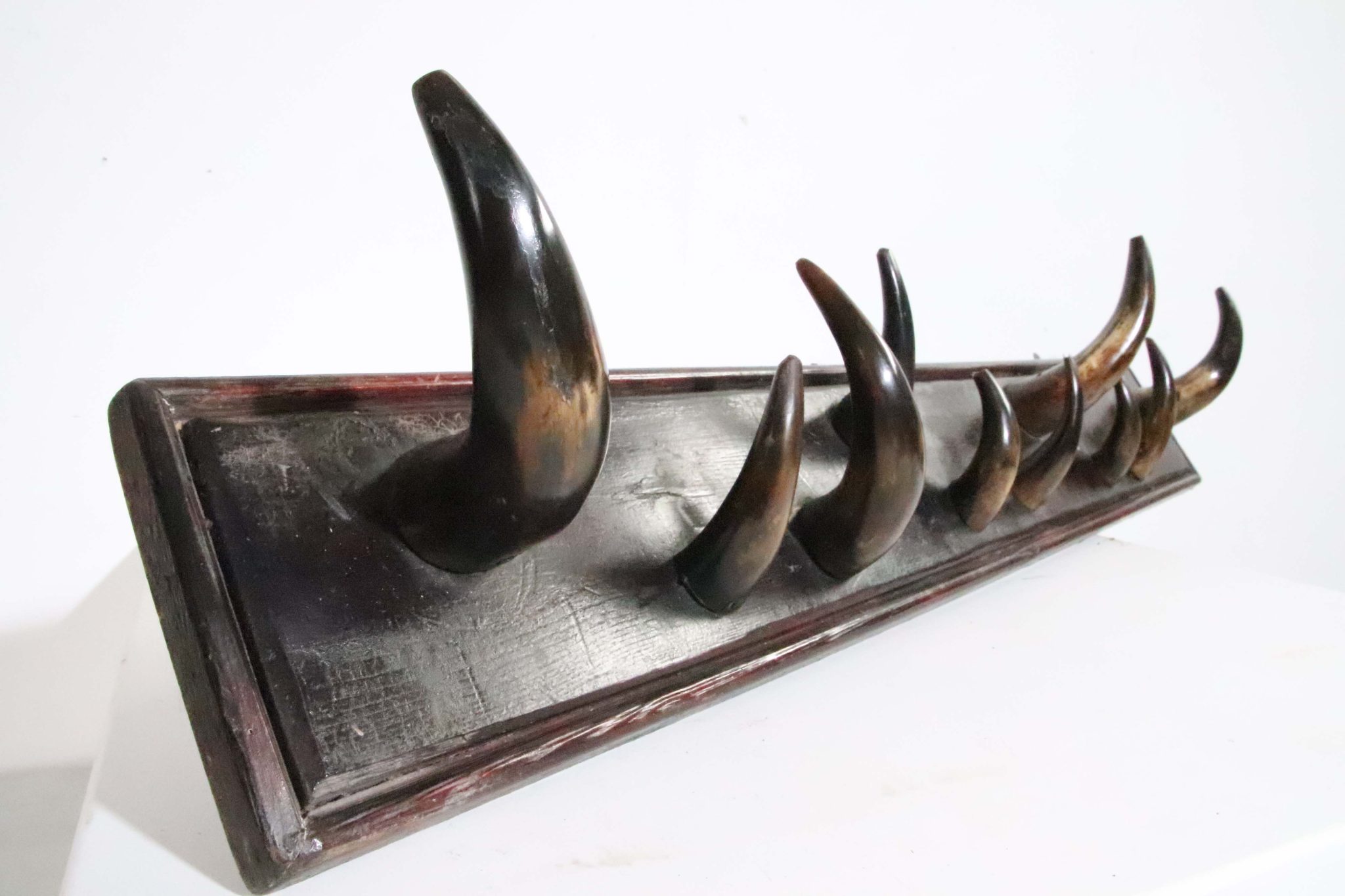 19Th Century Welsh Folk Art Coat hooks. - Image 6