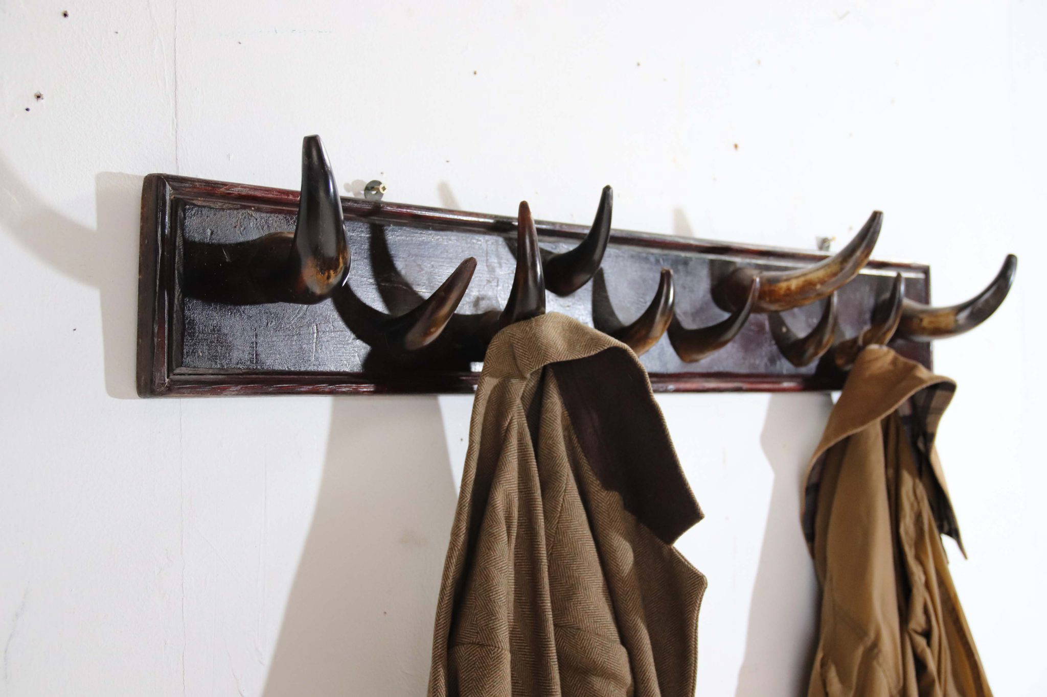 19Th Century Welsh Folk Art Coat hooks. - Image 8