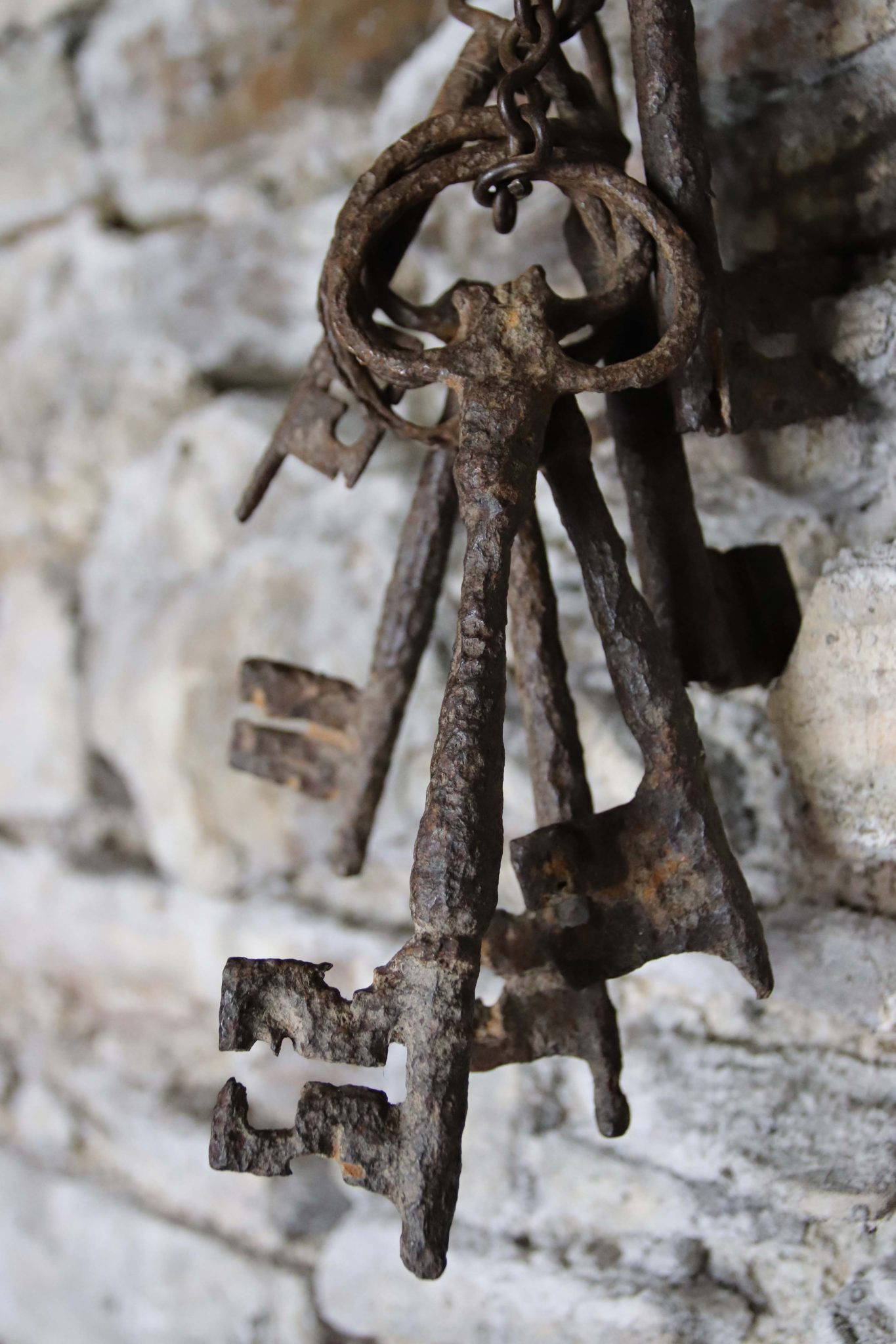 A Collection Of 16Th Century Keys.