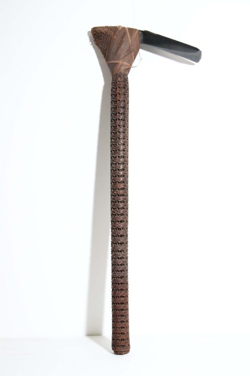 Early 19Th Century Cook Island Mangaian Ceremonial Adze