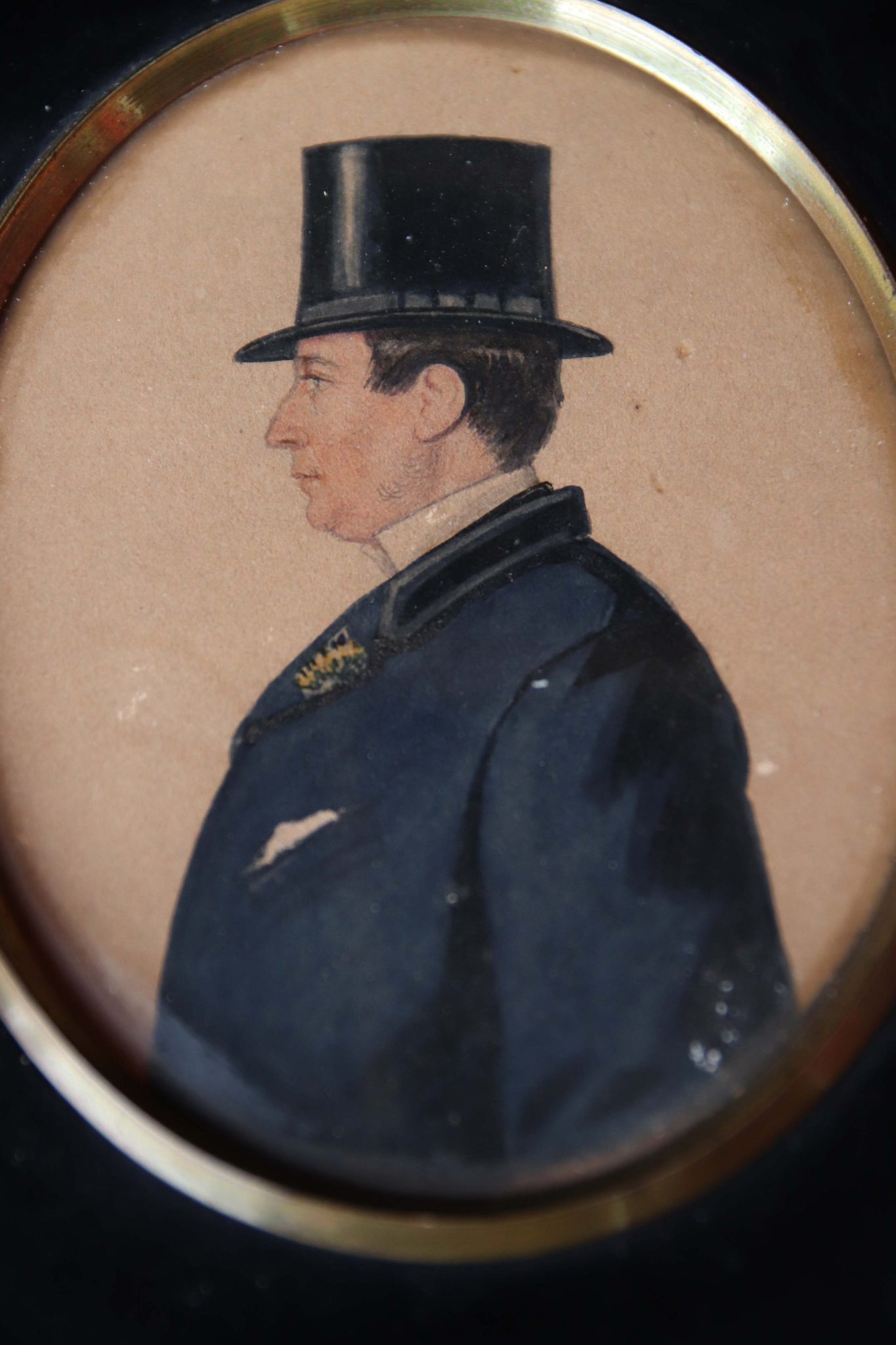 19Th Century Watercolour Miniature Painting. - Image 5