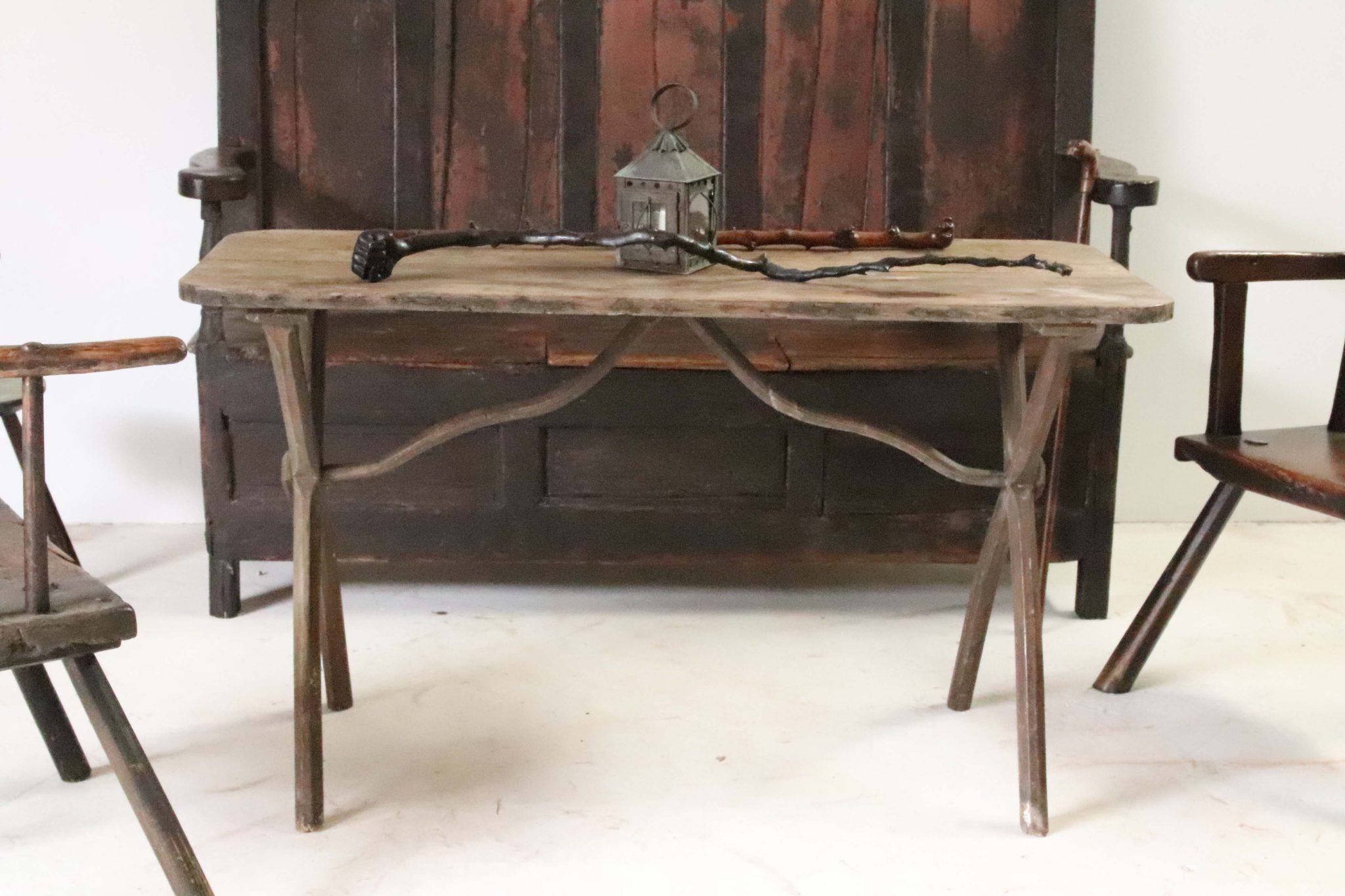 Late 18Th Century West Country Tavern Table. - Image 5