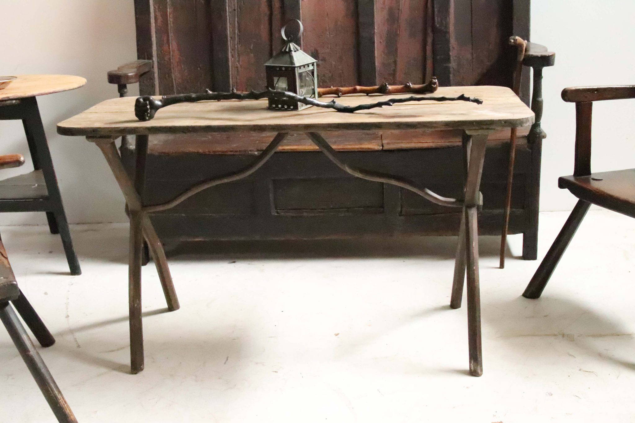Late 18Th Century West Country Tavern Table. - Image 2