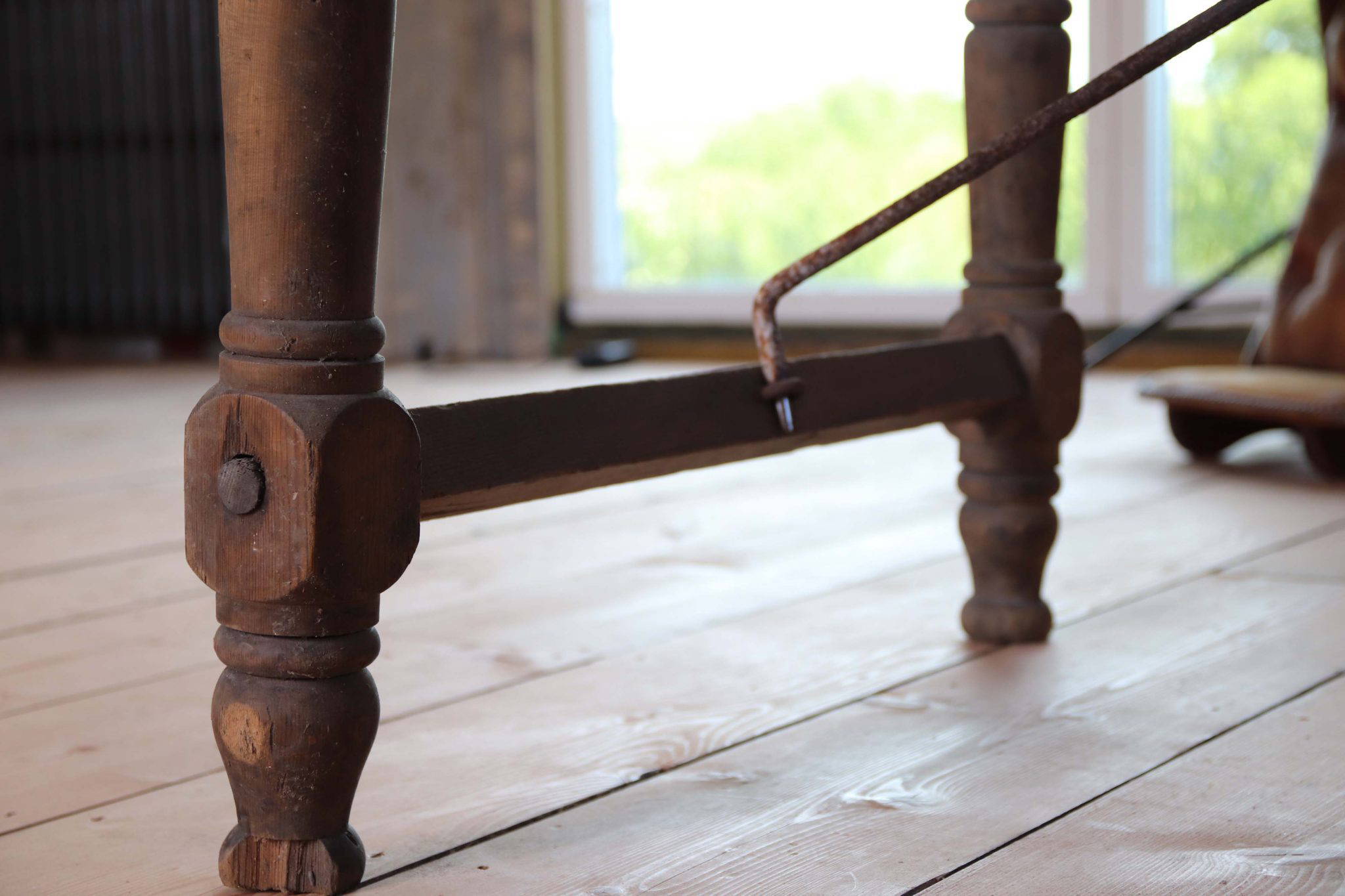 19Th Century Welsh Chapel Trestle Table. - Image 10