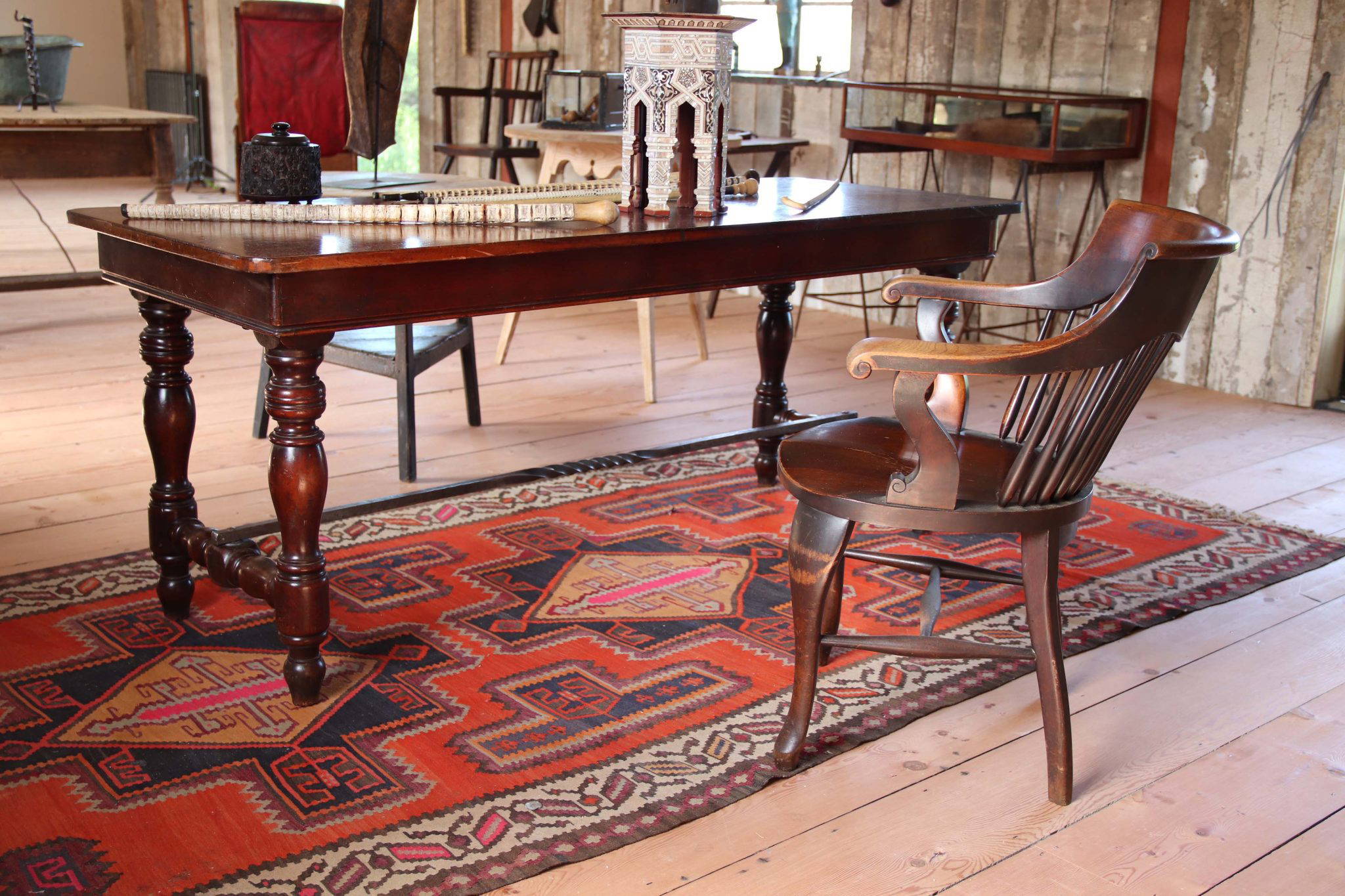 Edwardian Desk Chair. - Image 2