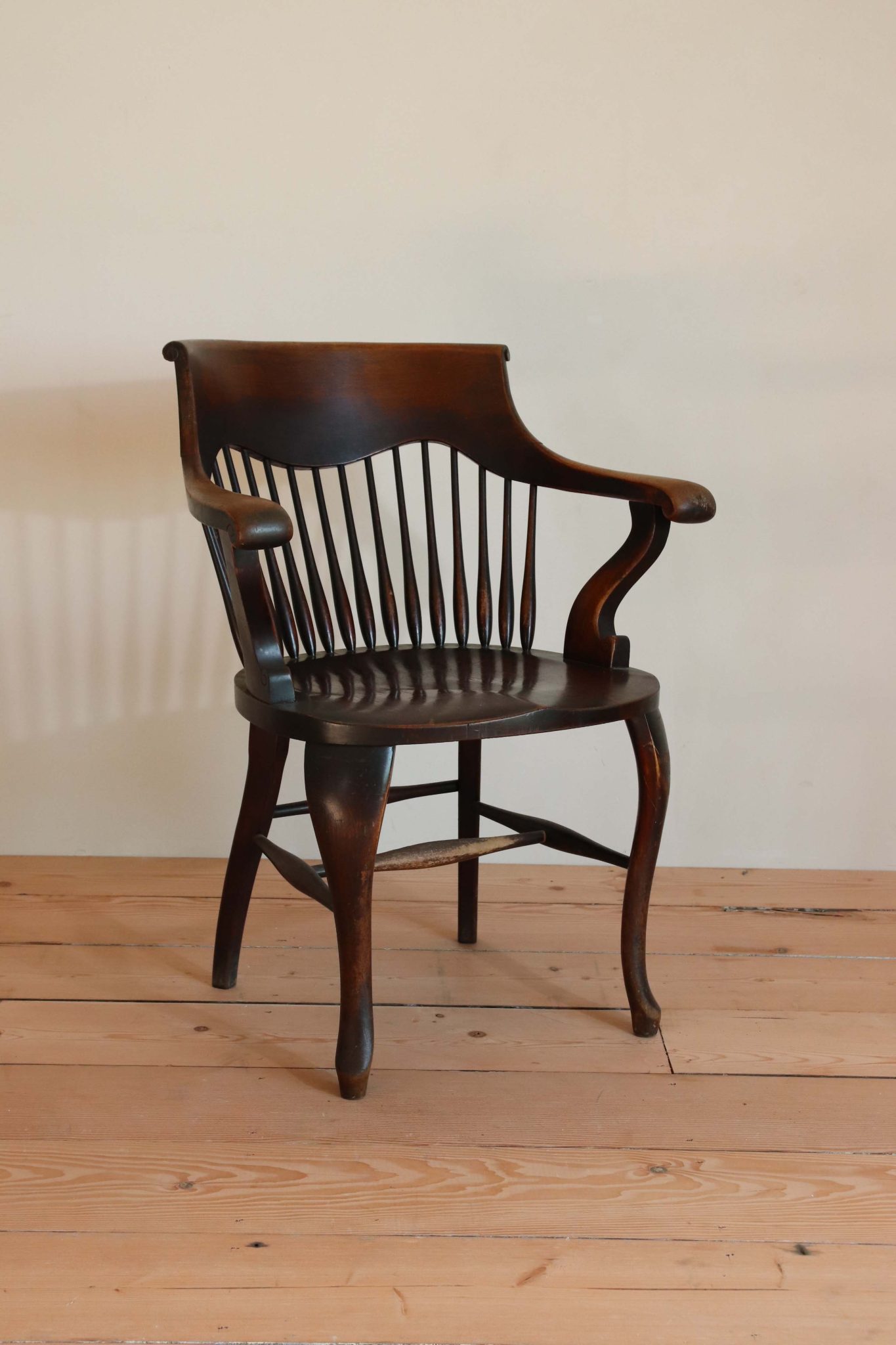 Edwardian Desk Chair. - Image 4
