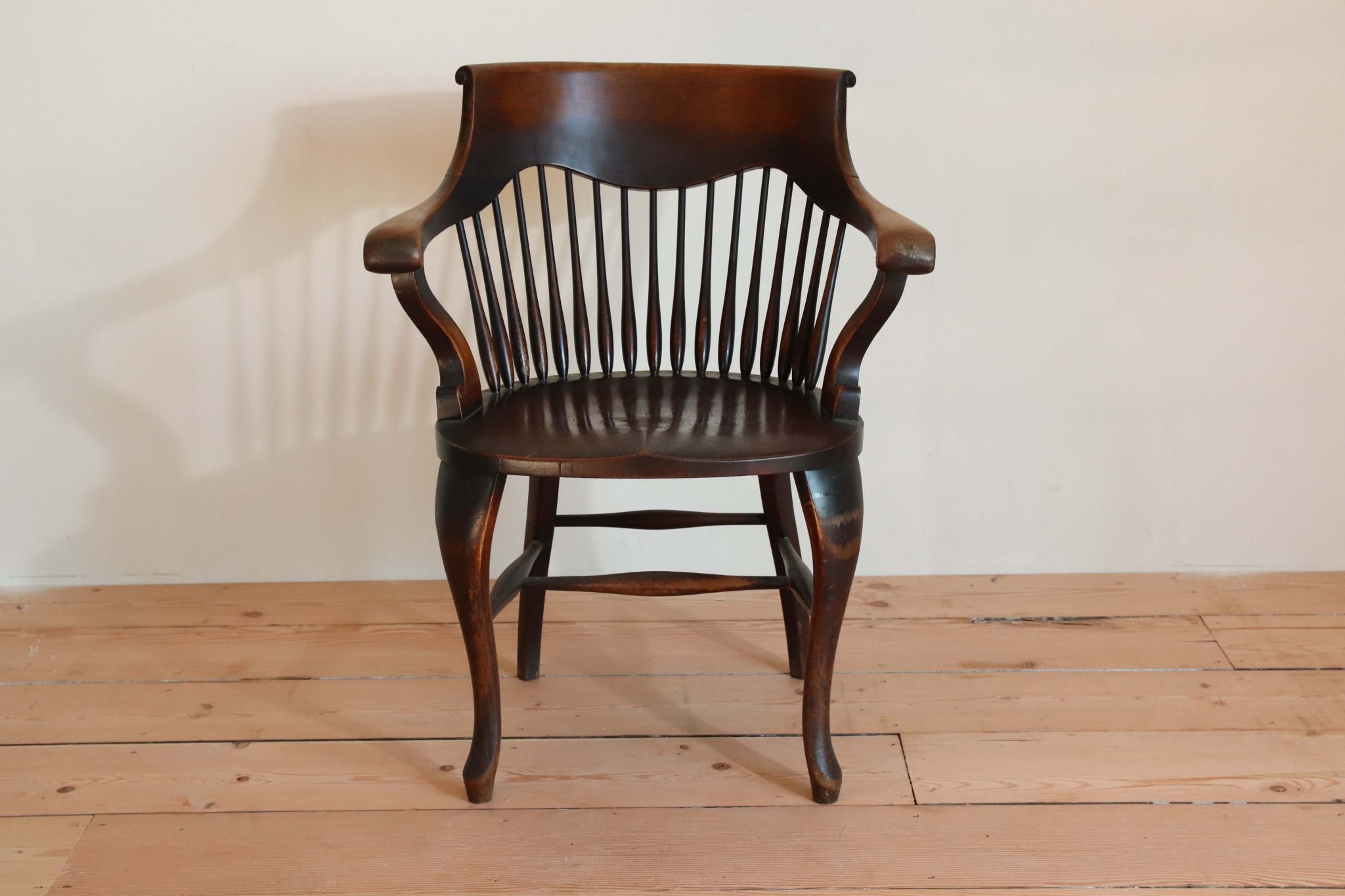 Edwardian Desk Chair. - Image 3