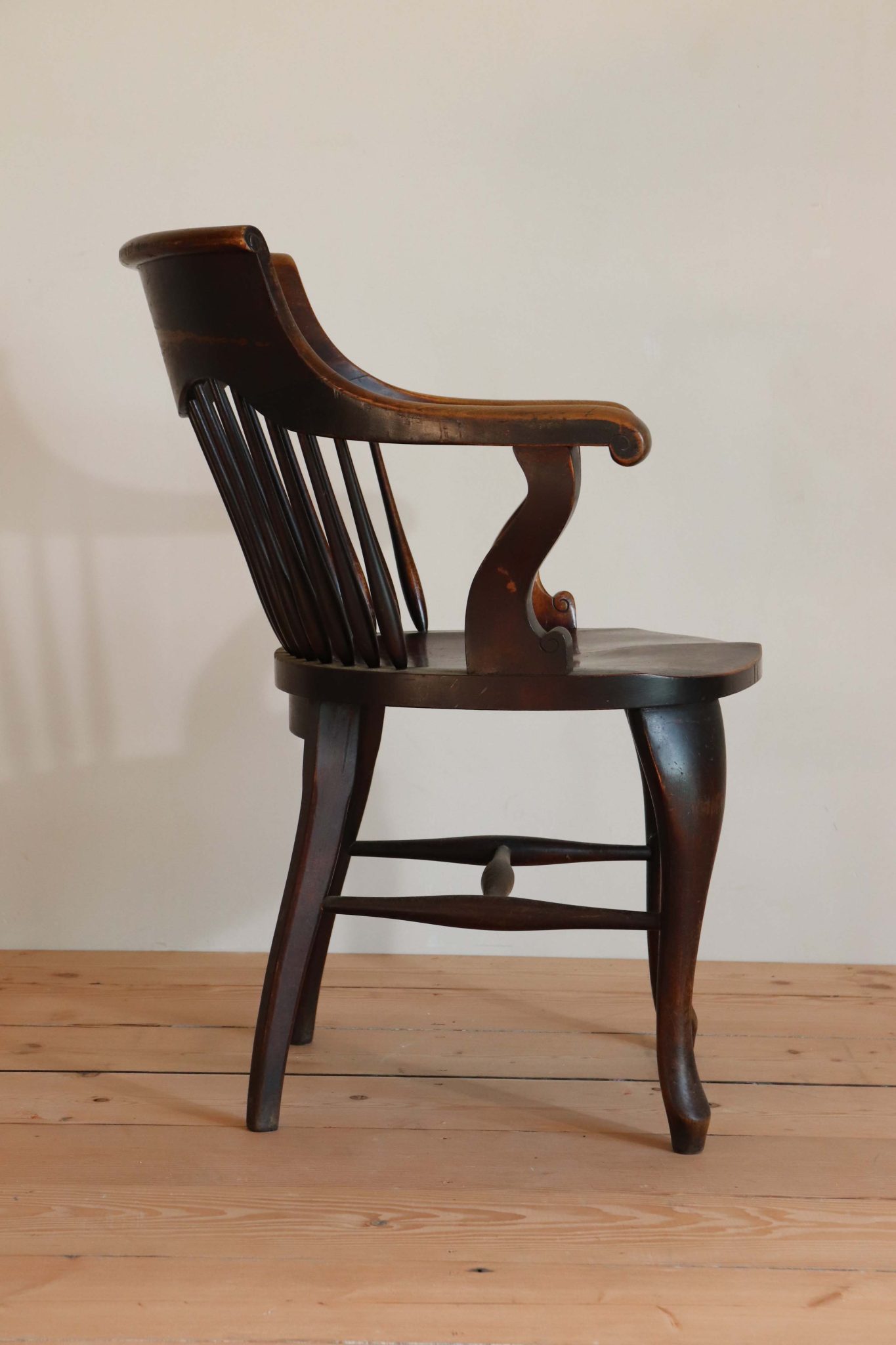 Edwardian Desk Chair. - Image 5
