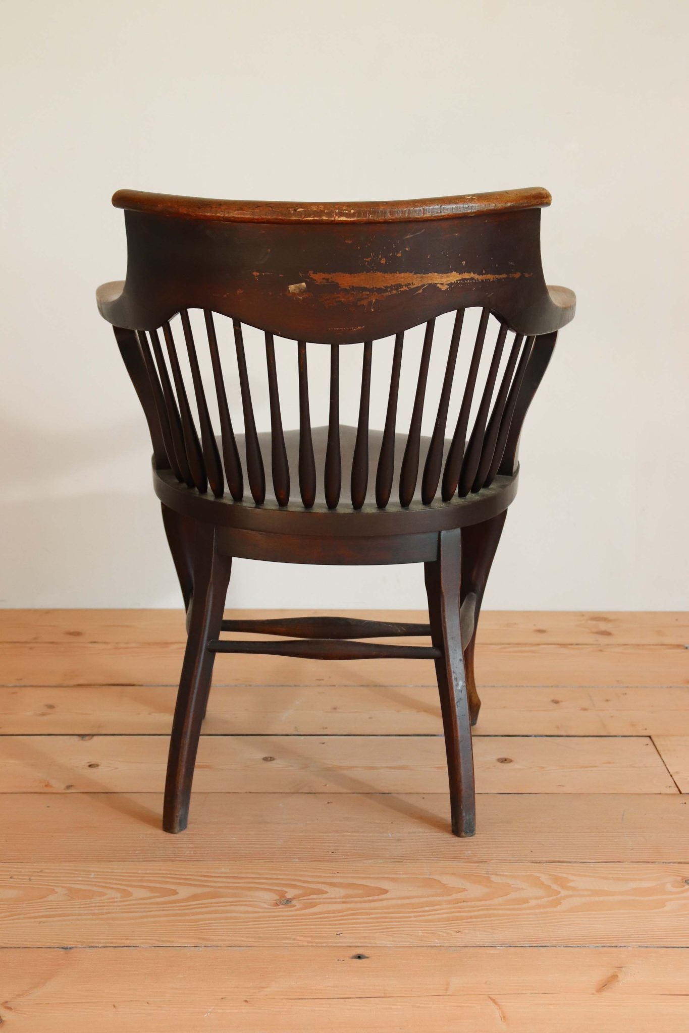 Edwardian Desk Chair. - Image 8