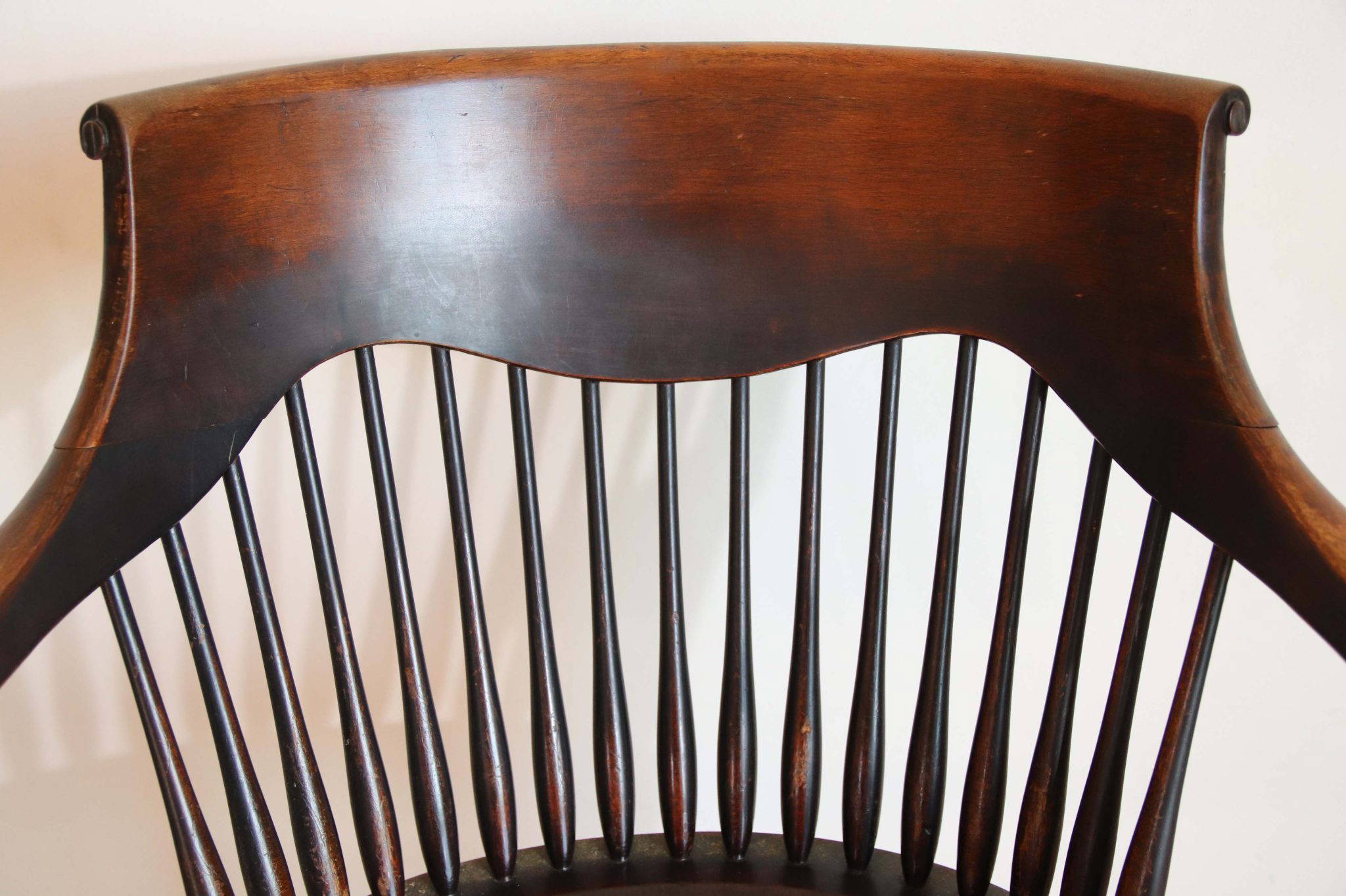 Edwardian Desk Chair. - Image 7