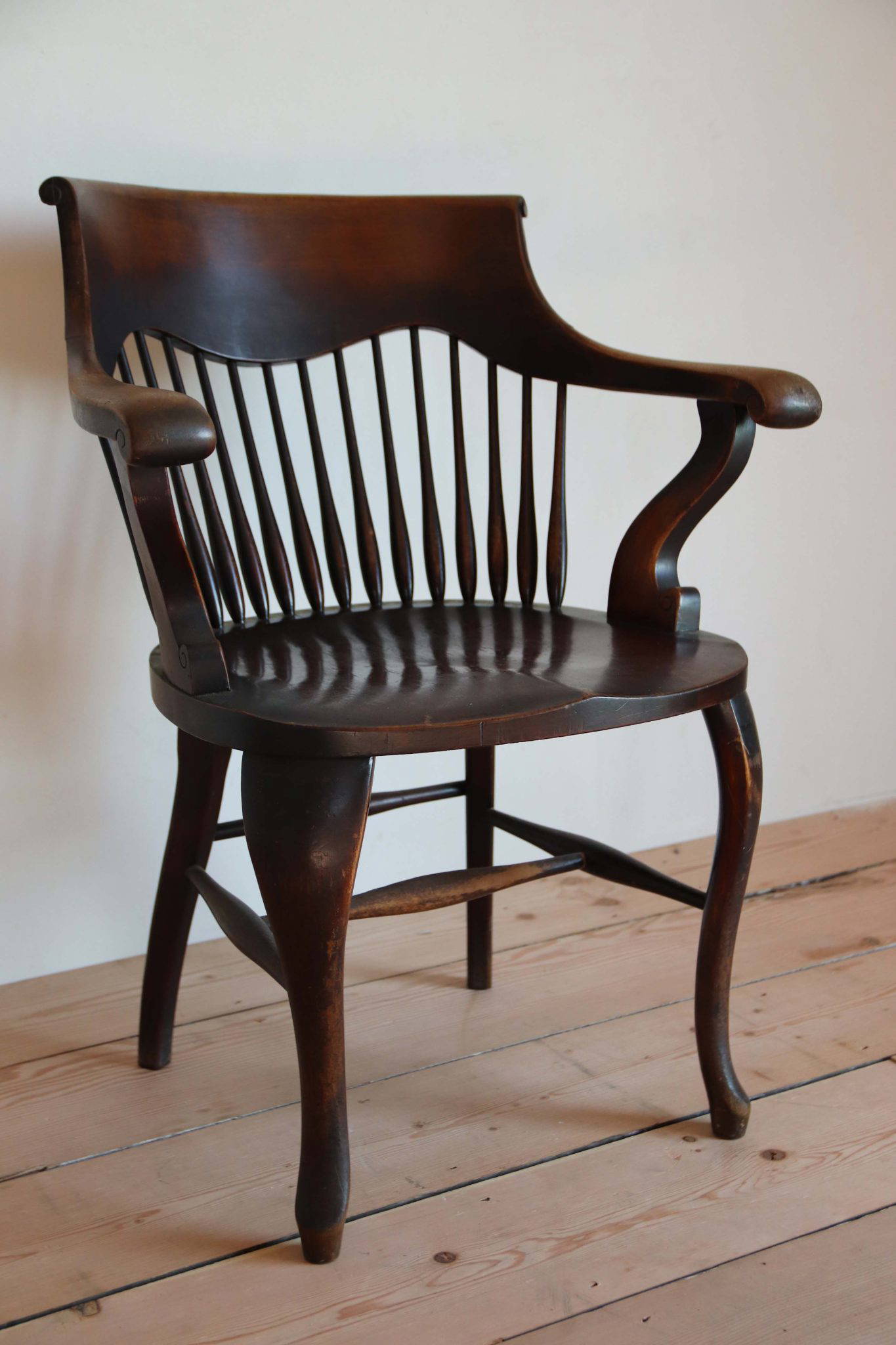 Edwardian Desk Chair. - Image 10