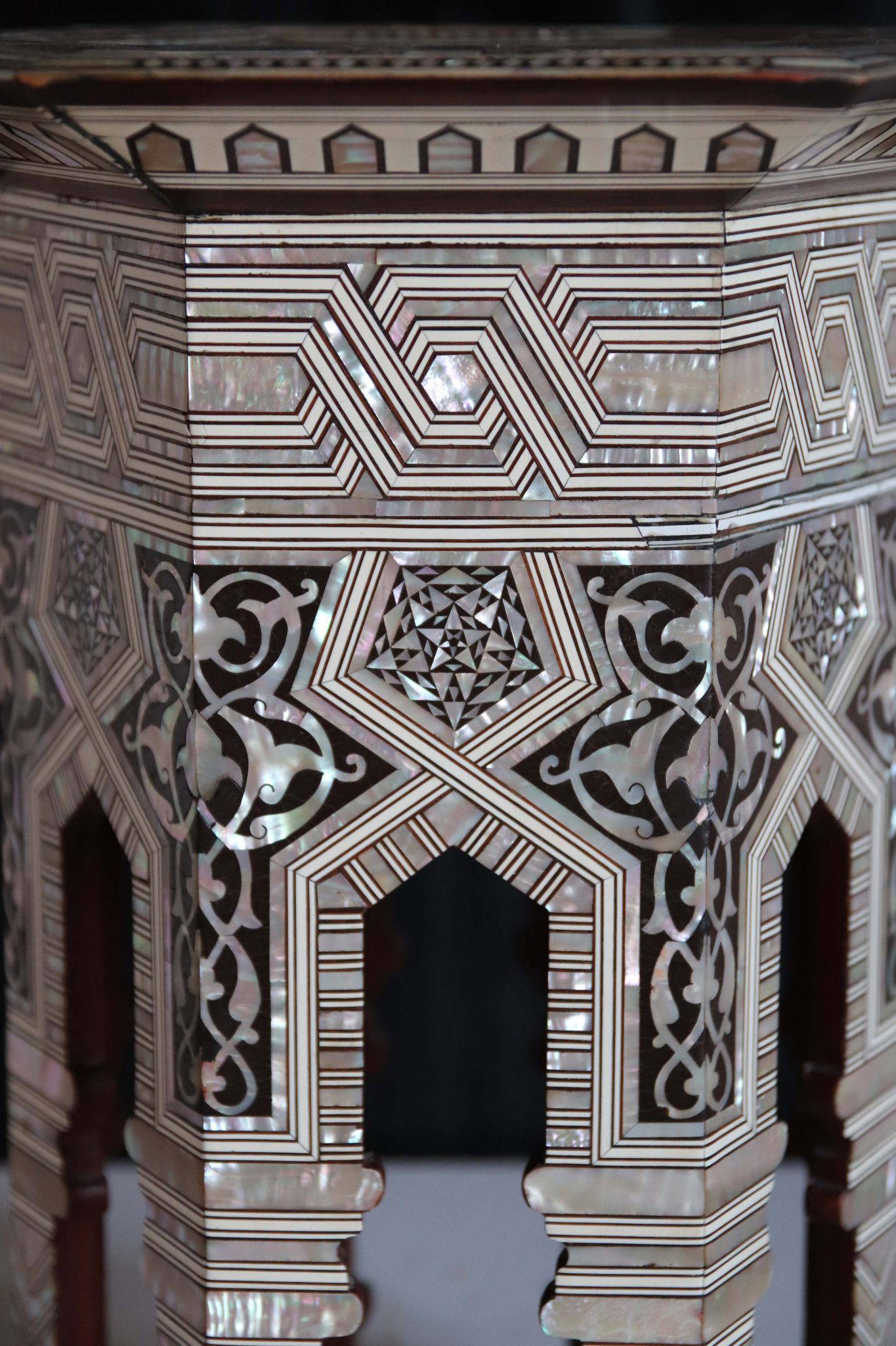 19th Century Islamic Shisha Table. - Image 2