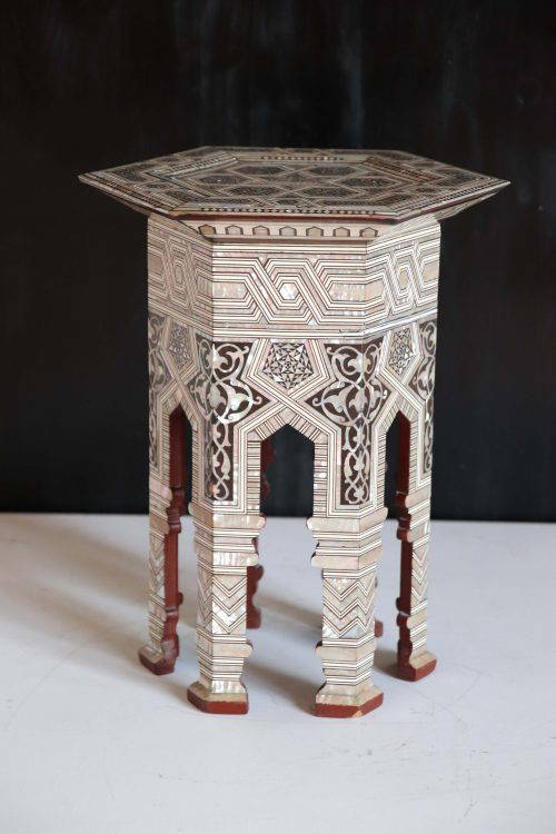 19th Century Islamic Shisha Table.