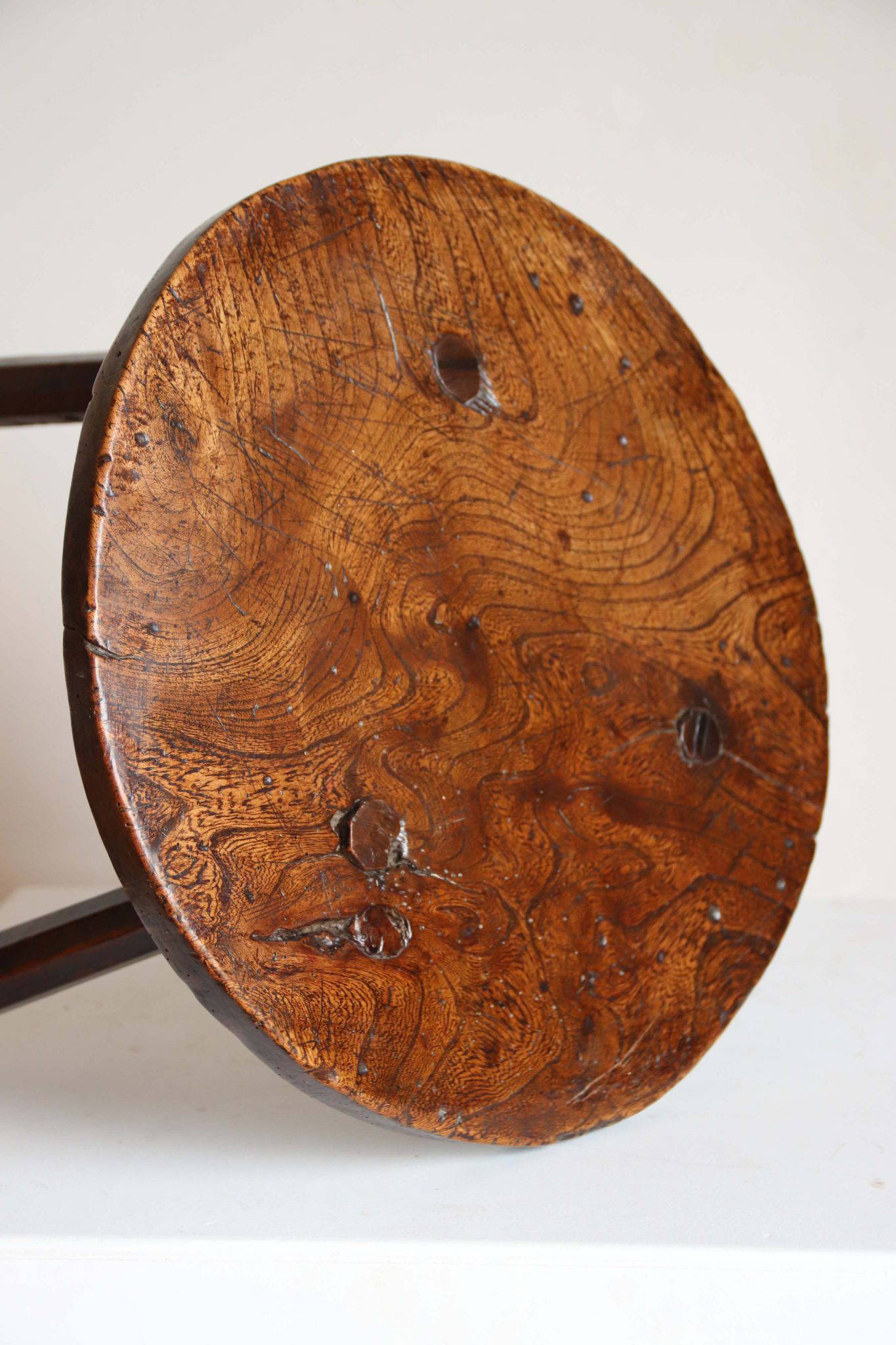 18Th Century Welsh Cricket Table. - Image 9
