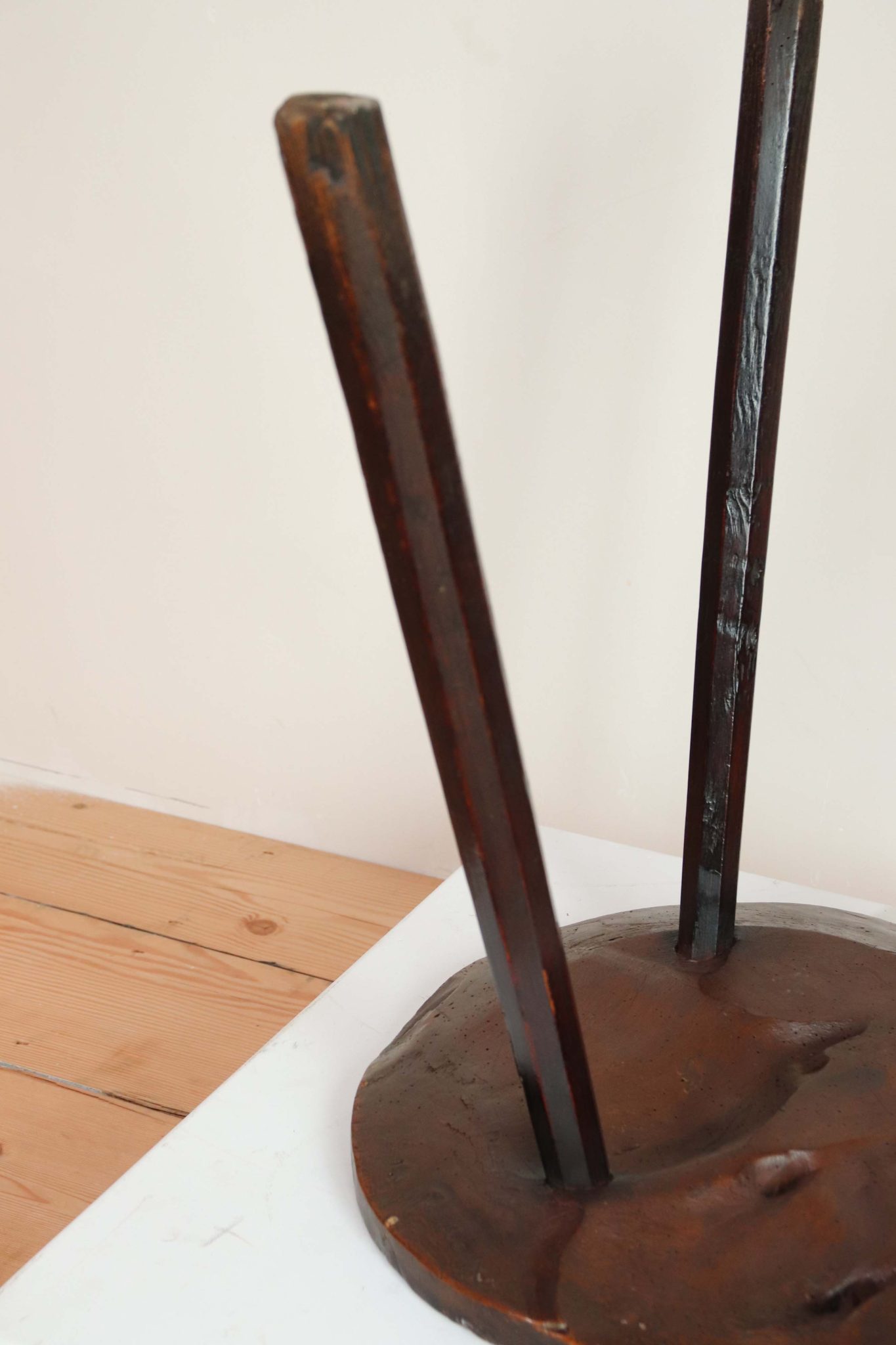 18Th Century Welsh Cricket Table. - Image 12