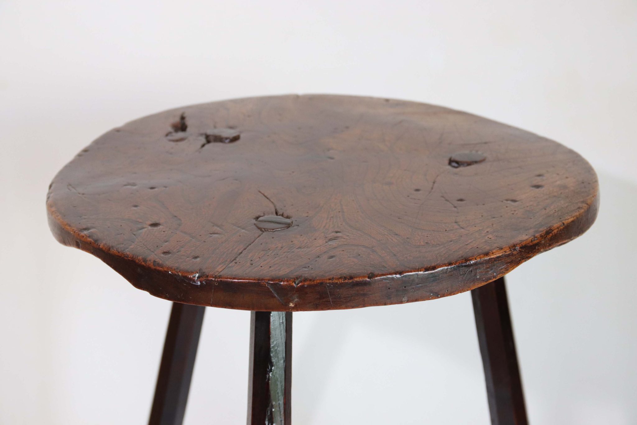 18Th Century Welsh Cricket Table. - Image 17