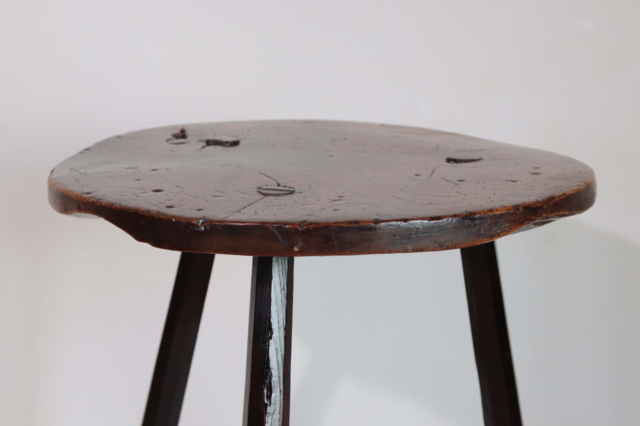 18Th Century Welsh Cricket Table. - Image 13