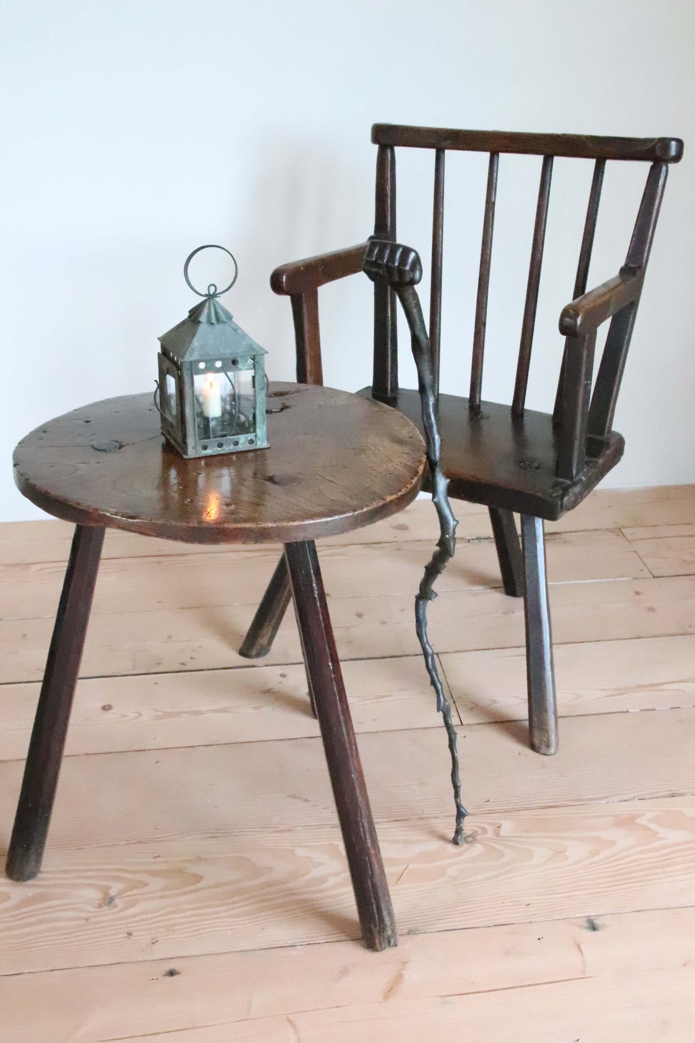 18Th Century Welsh Cricket Table. - Image 4