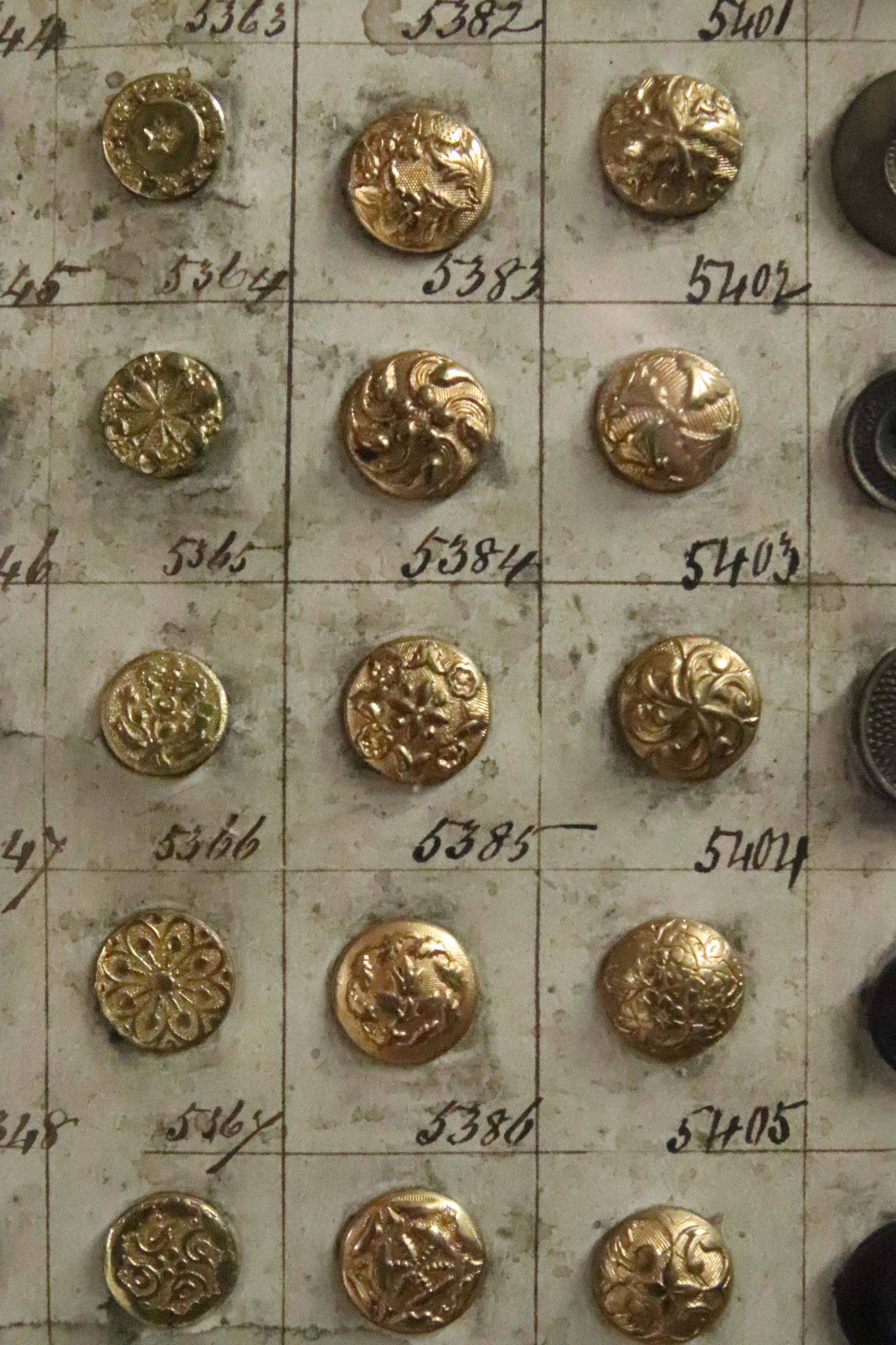 A Pair Of 19Th Century Framed Button Samplers. - Image 10
