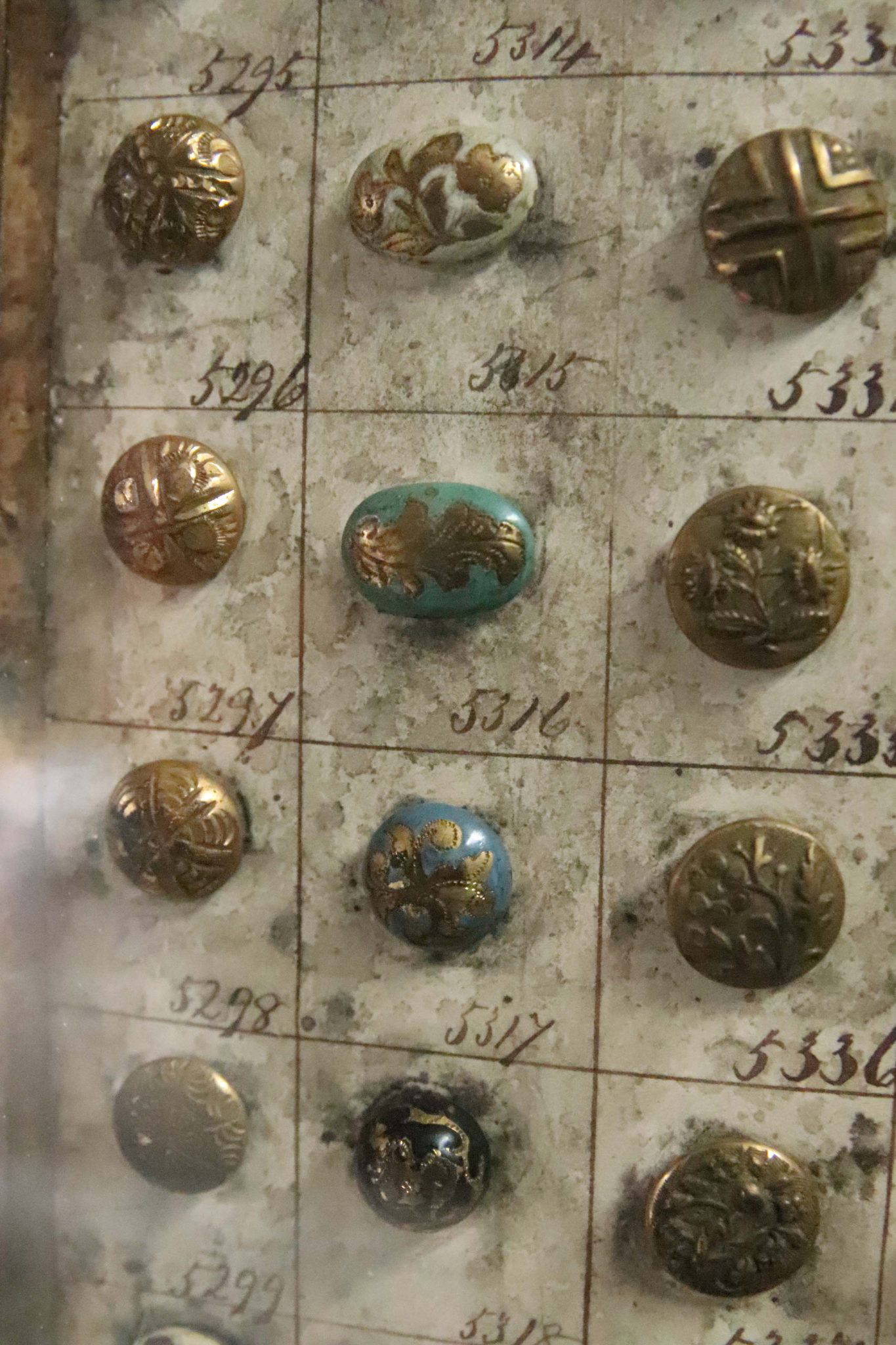 A Pair Of 19Th Century Framed Button Samplers. - Image 11