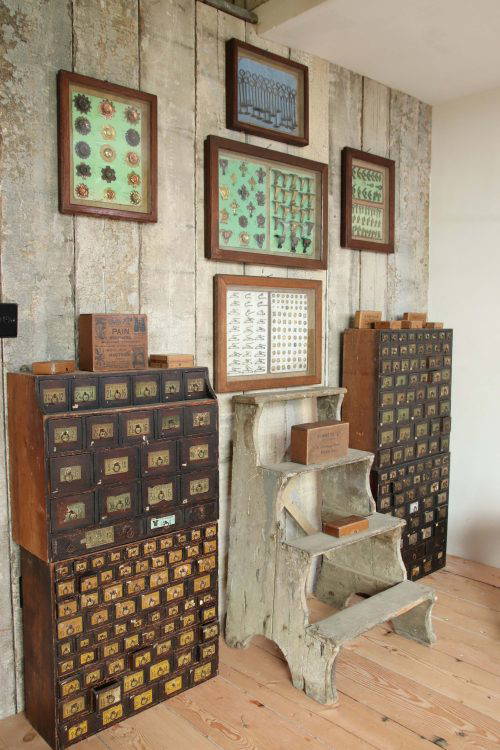 A Collection Of Five Hardware-shop samplers.