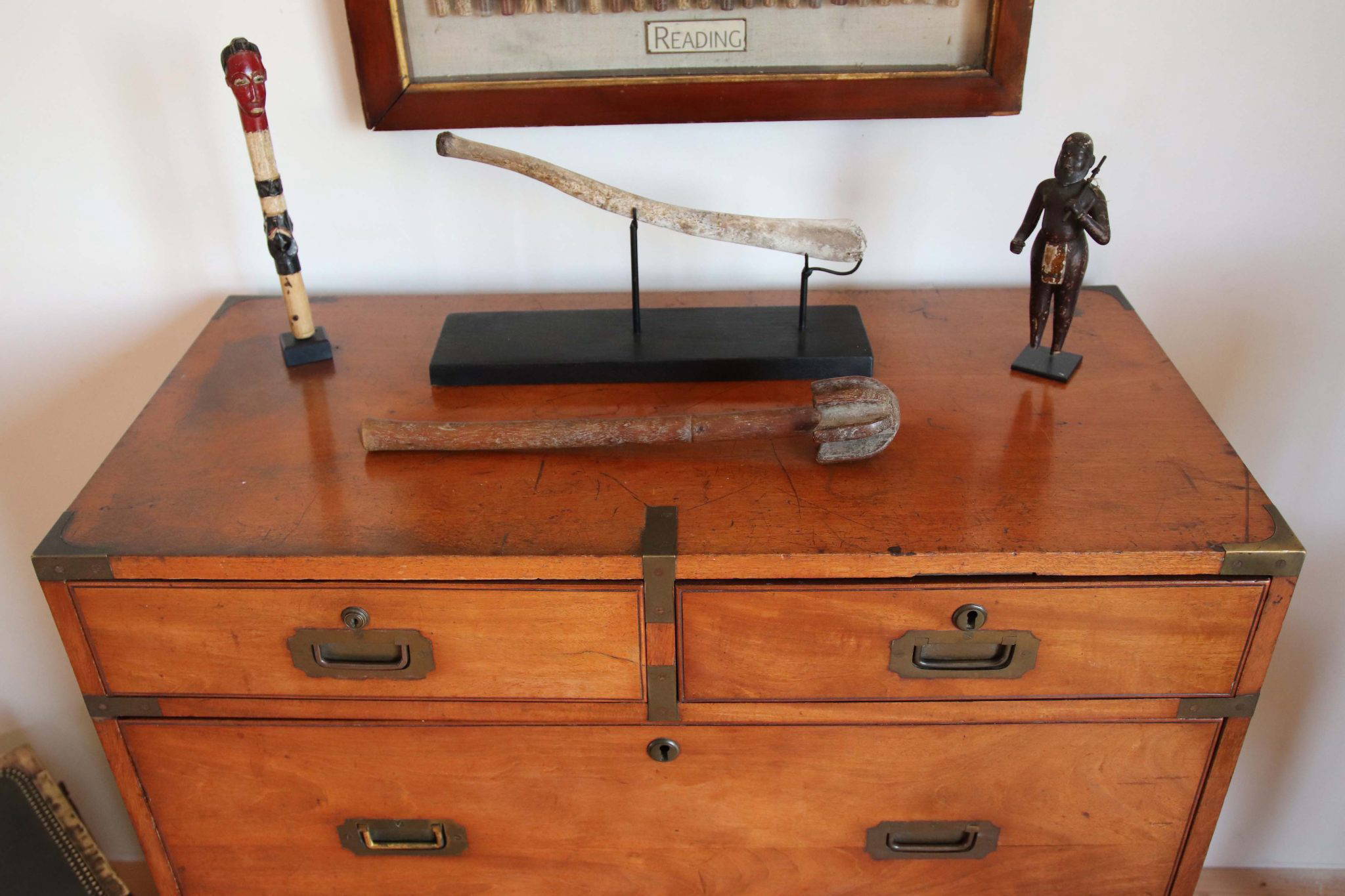 19Th Century Campaign Chest. - Image 9