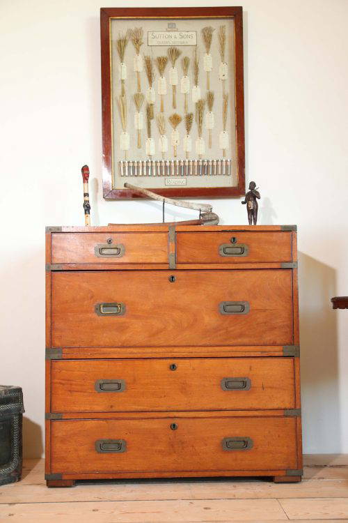 19Th Century Campaign Chest.