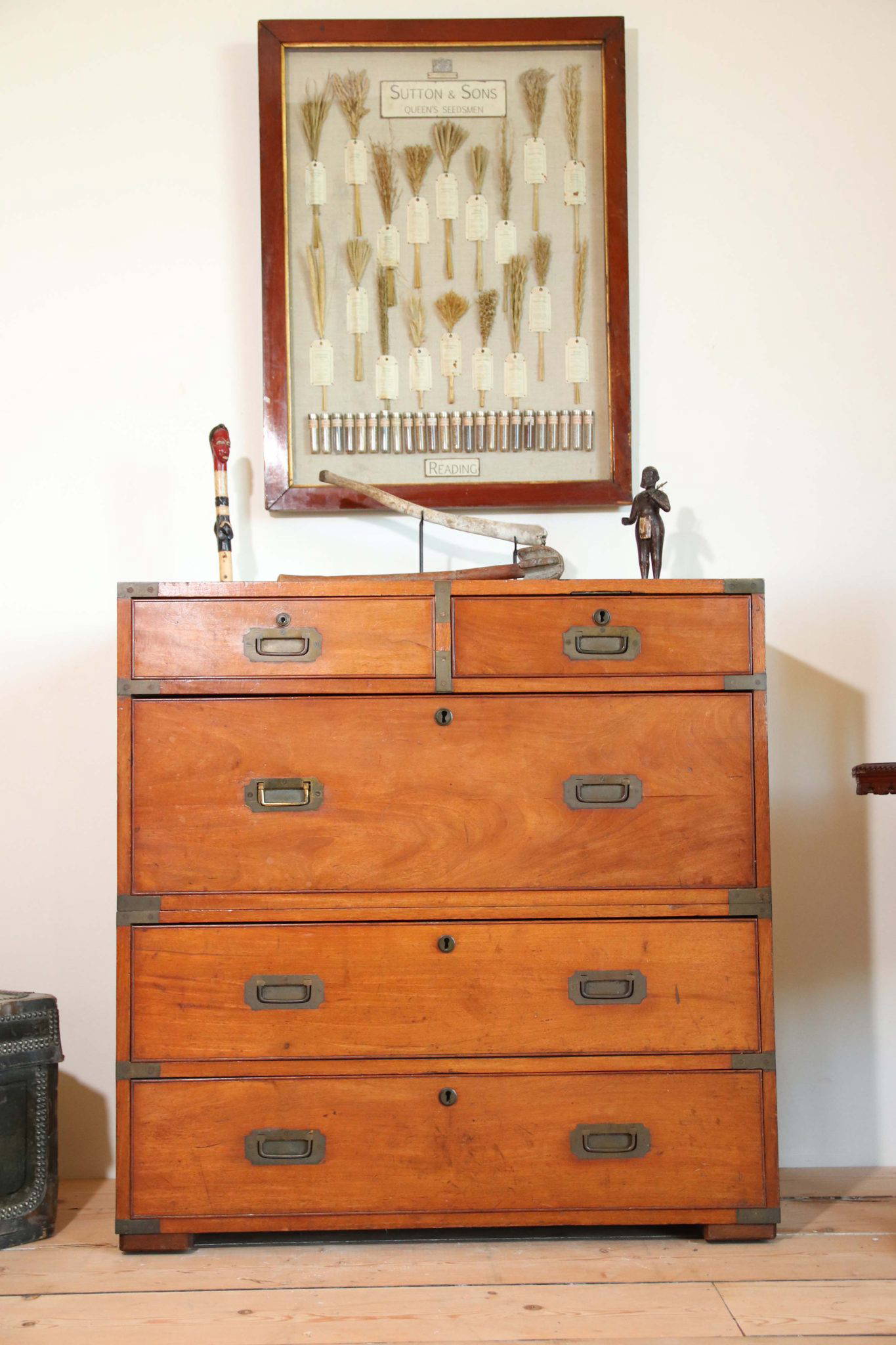 19Th Century Campaign Chest.