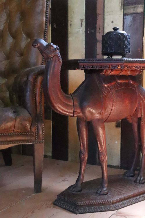 19Th Century Anglo Indian Camel Table.