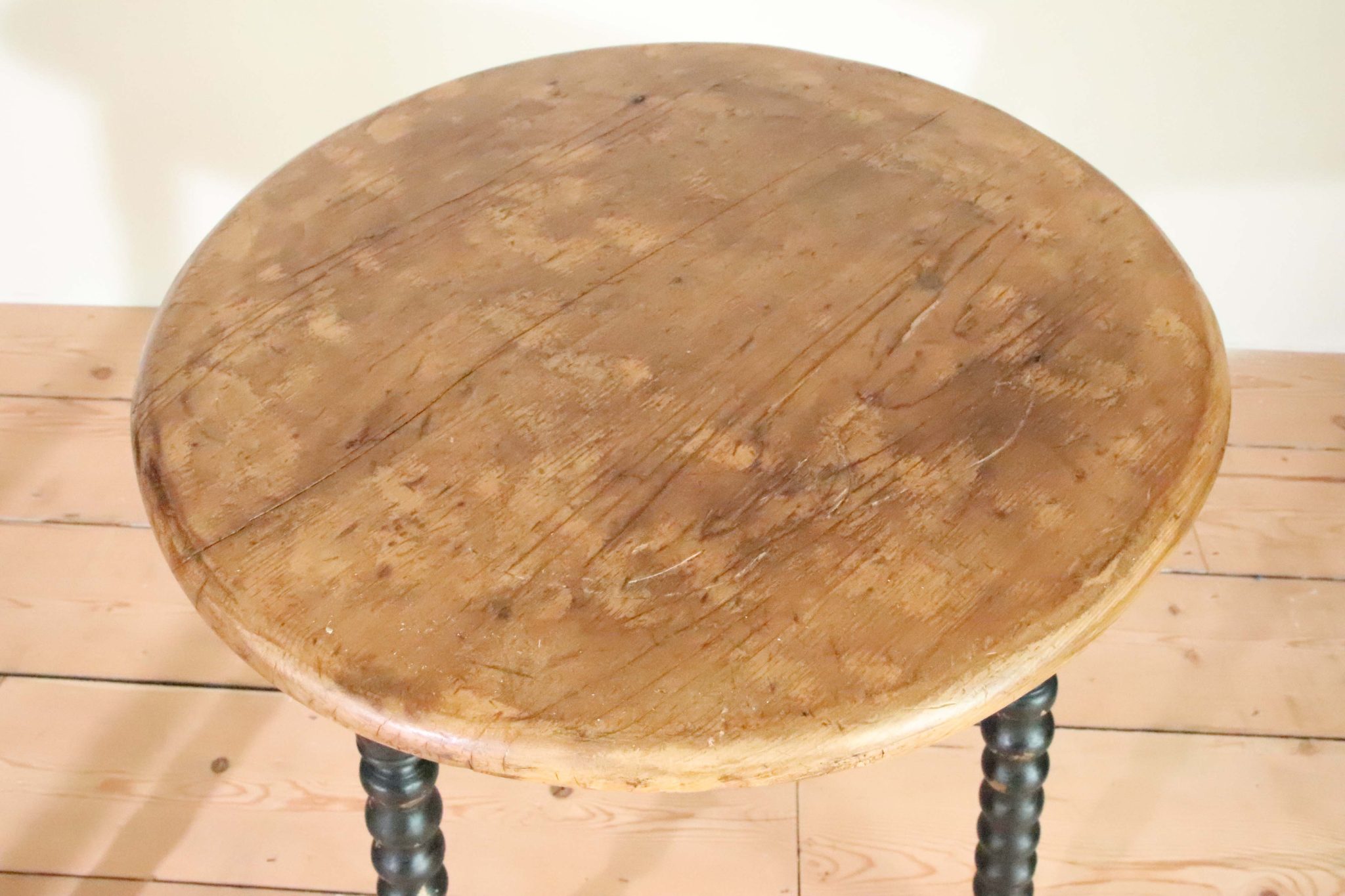 Near Pair Of 19Th Century Bobbin Cricket Tables. - Image 6
