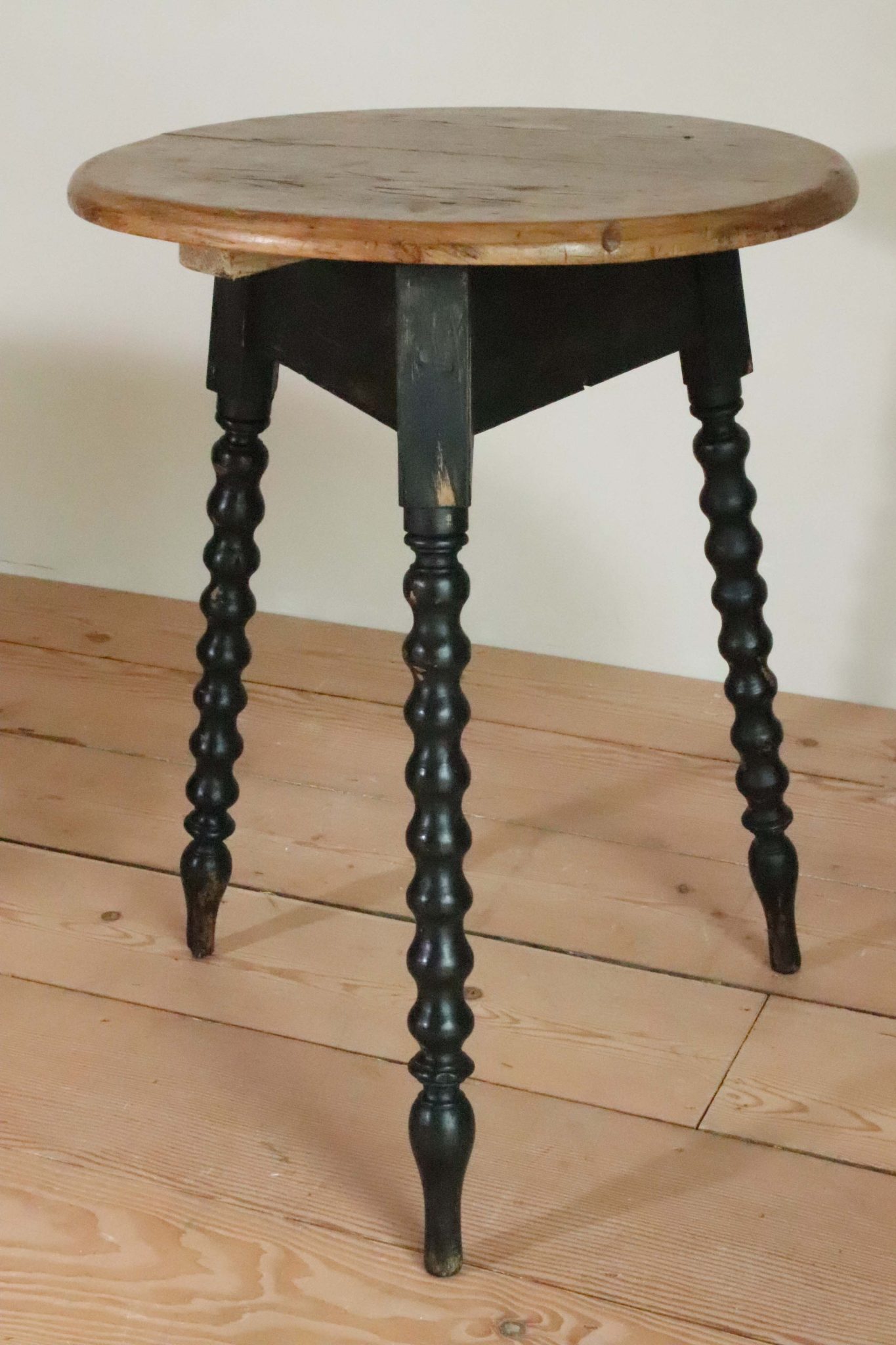 Near Pair Of 19Th Century Bobbin Cricket Tables. - Image 8