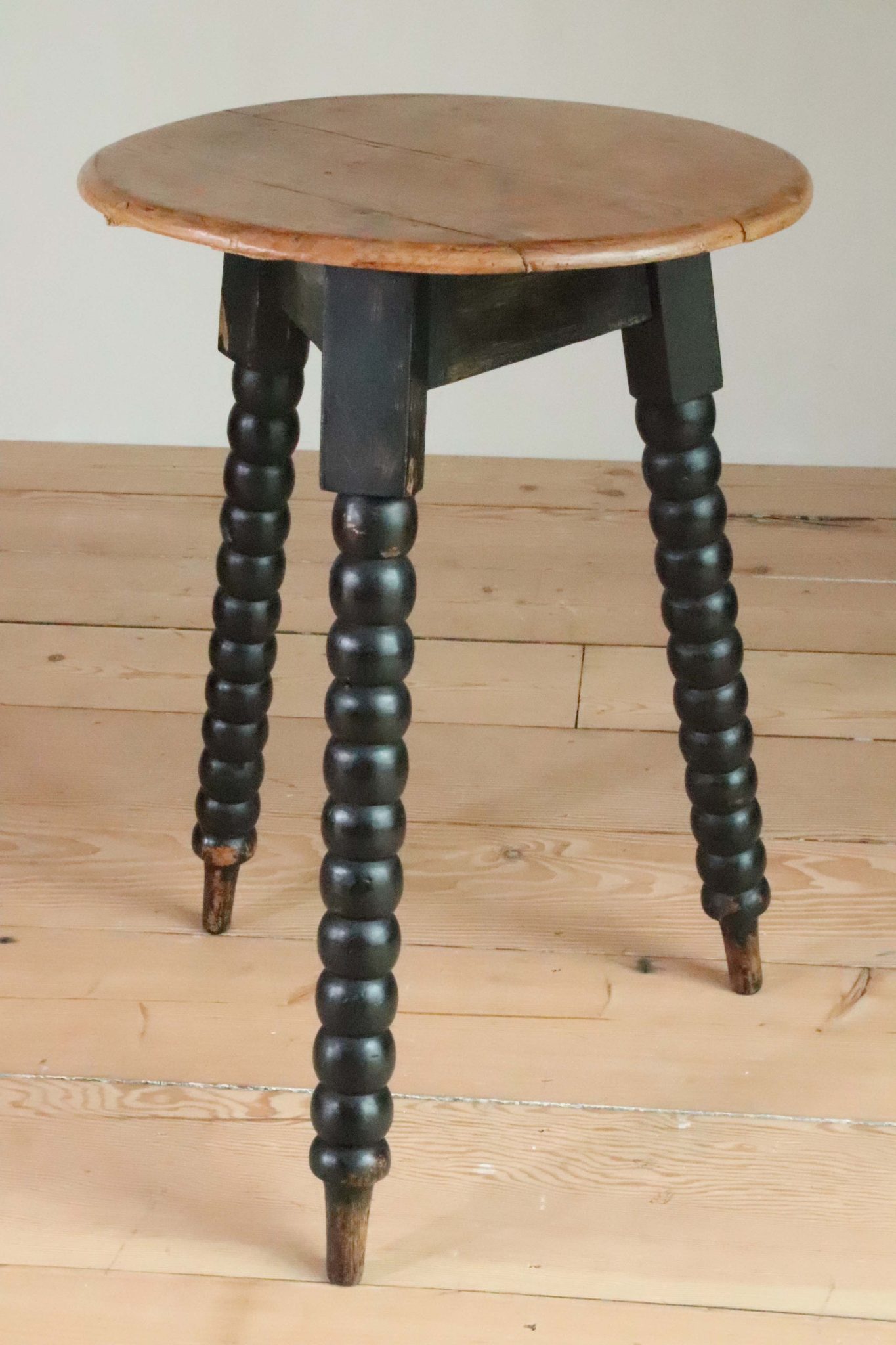 Near Pair Of 19Th Century Bobbin Cricket Tables. - Image 9