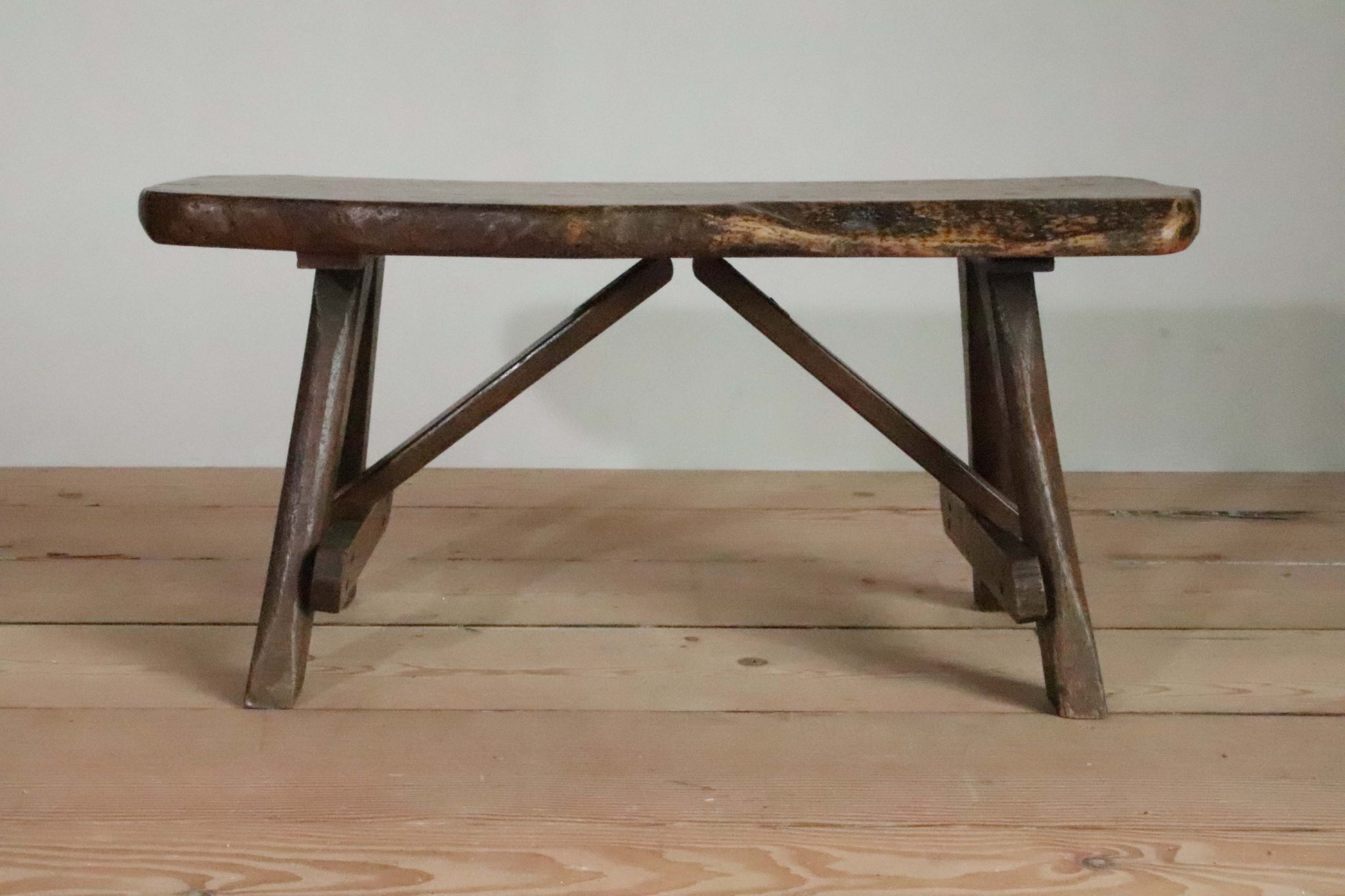 Arts & Crafts Stool / Bench. - Image 3